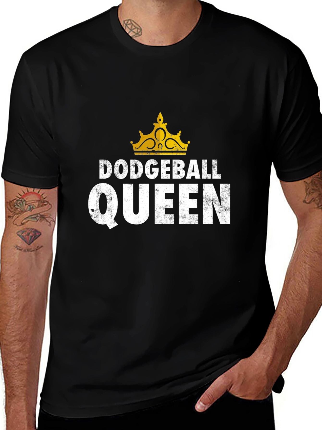 Variant 16 of Dodgeball Queen Graphic T-Shirt
