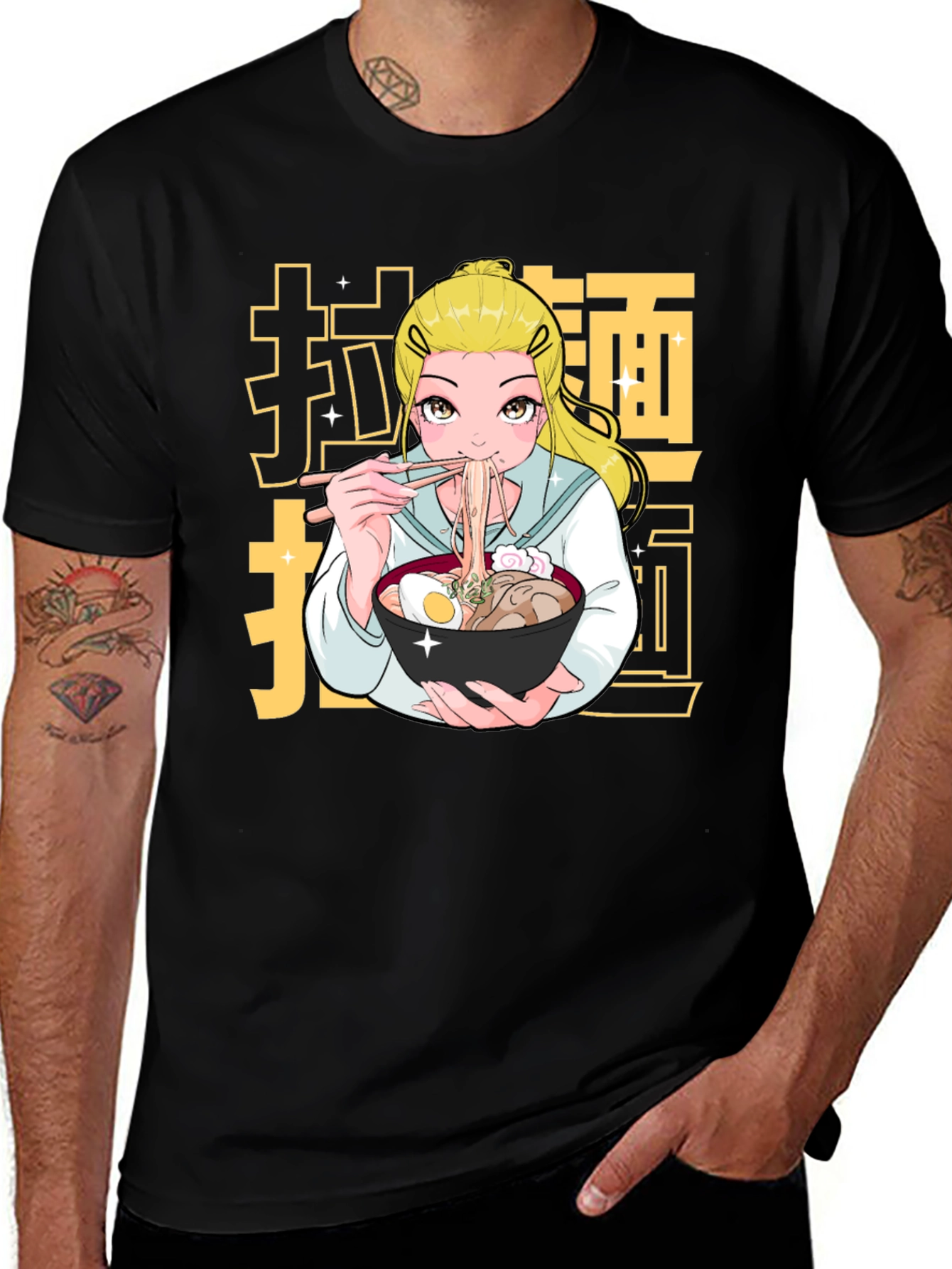Variant 27 of Anime Ramen T-Shirt - Stylish Graphic Tee