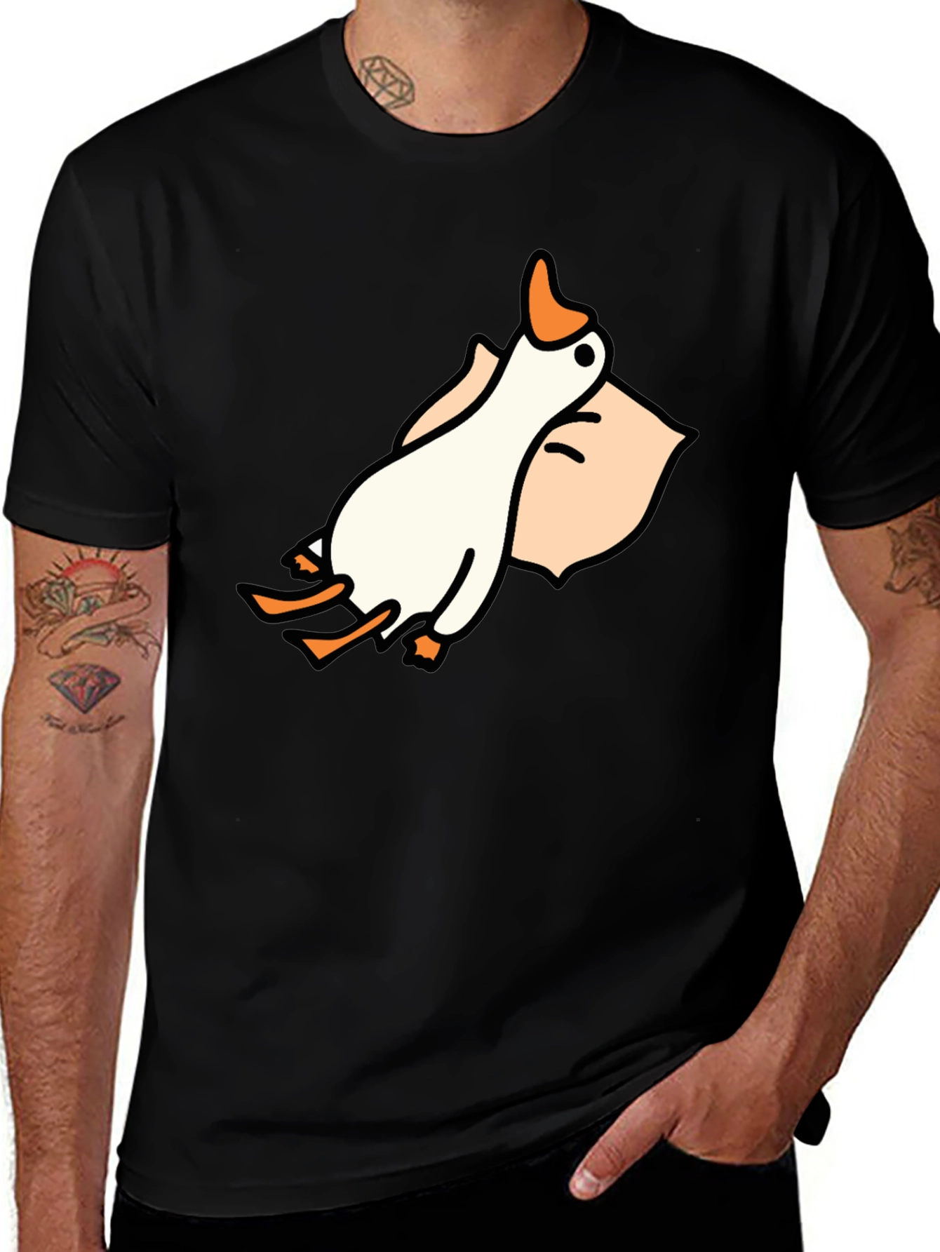 Untitled Goose Game T-Shirt - Peace Was Never An Option