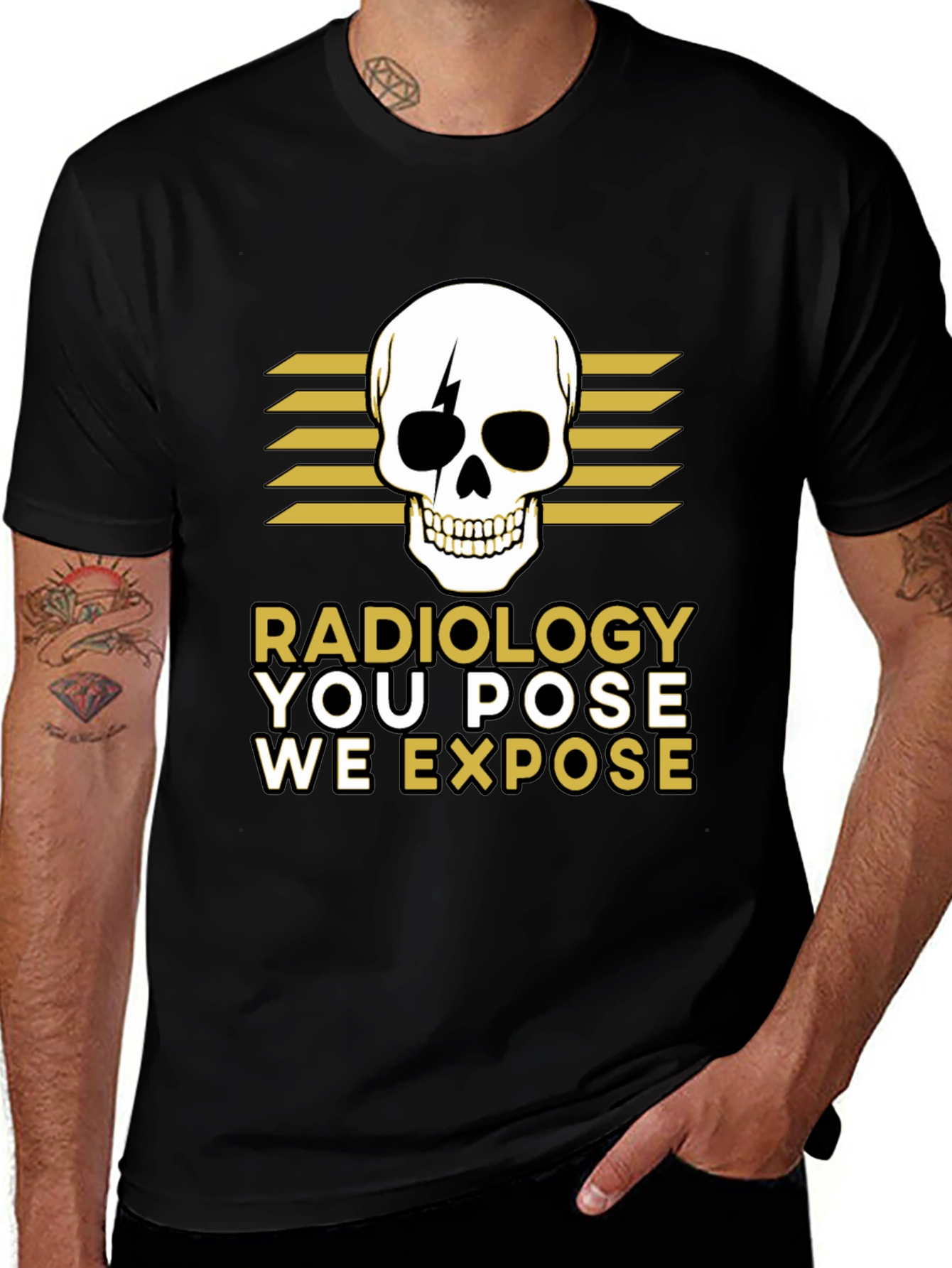 Radiology You Pose We Expose T-Shirt - Funny Medical Tee