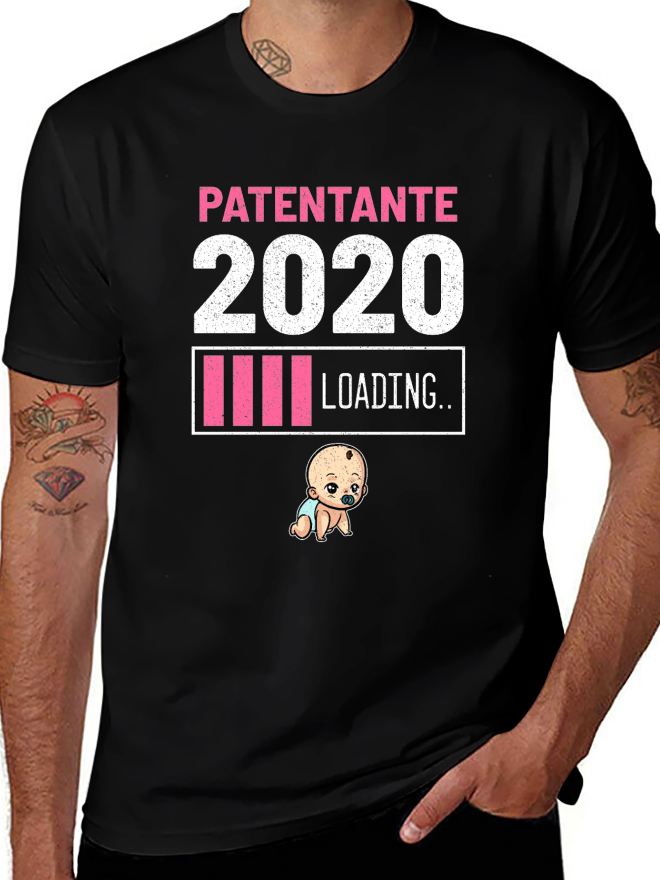 Variant 8 of Pregnant Loading 2020 T-Shirt