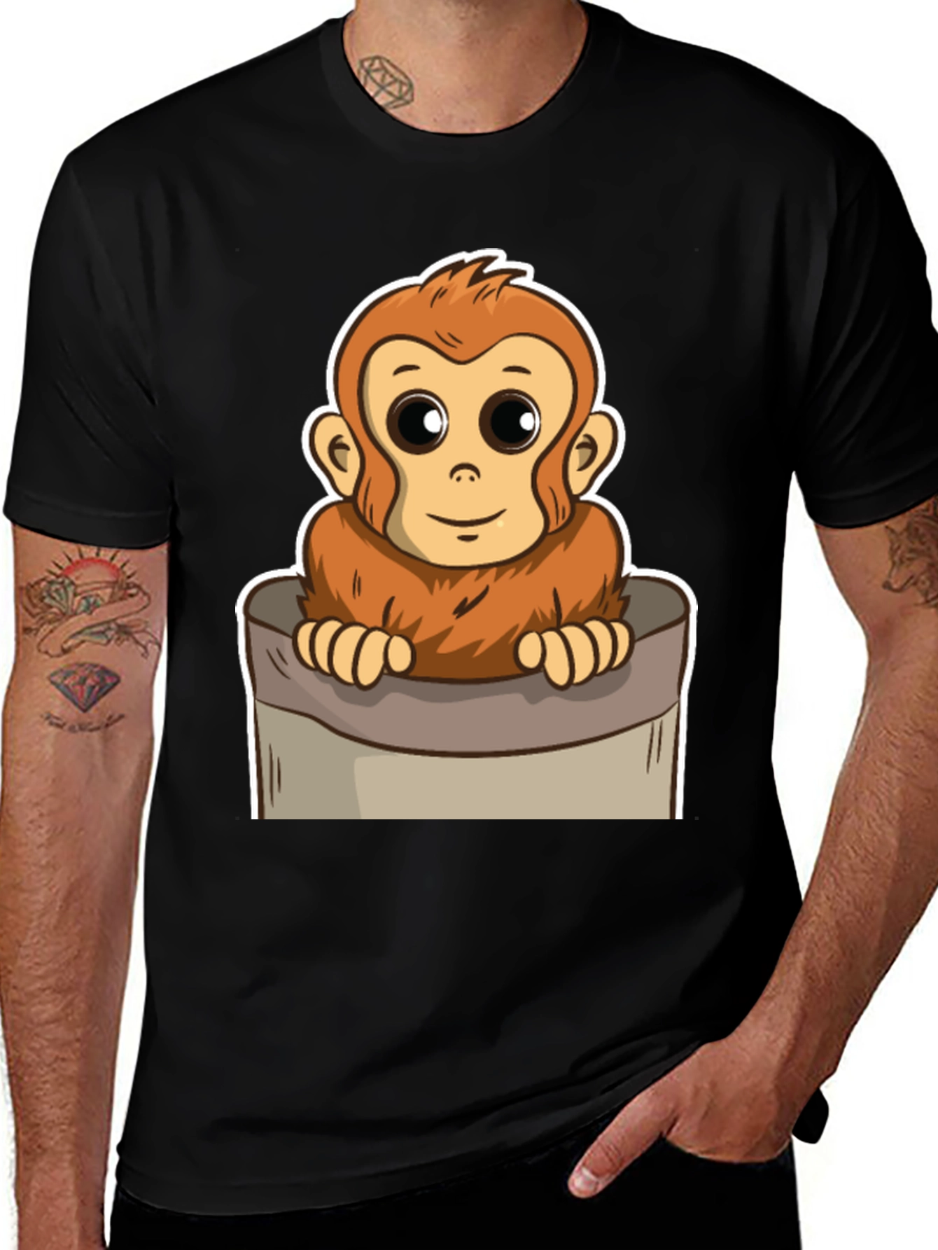 Variant 30 of Monkey in Pocket Graphic Tee