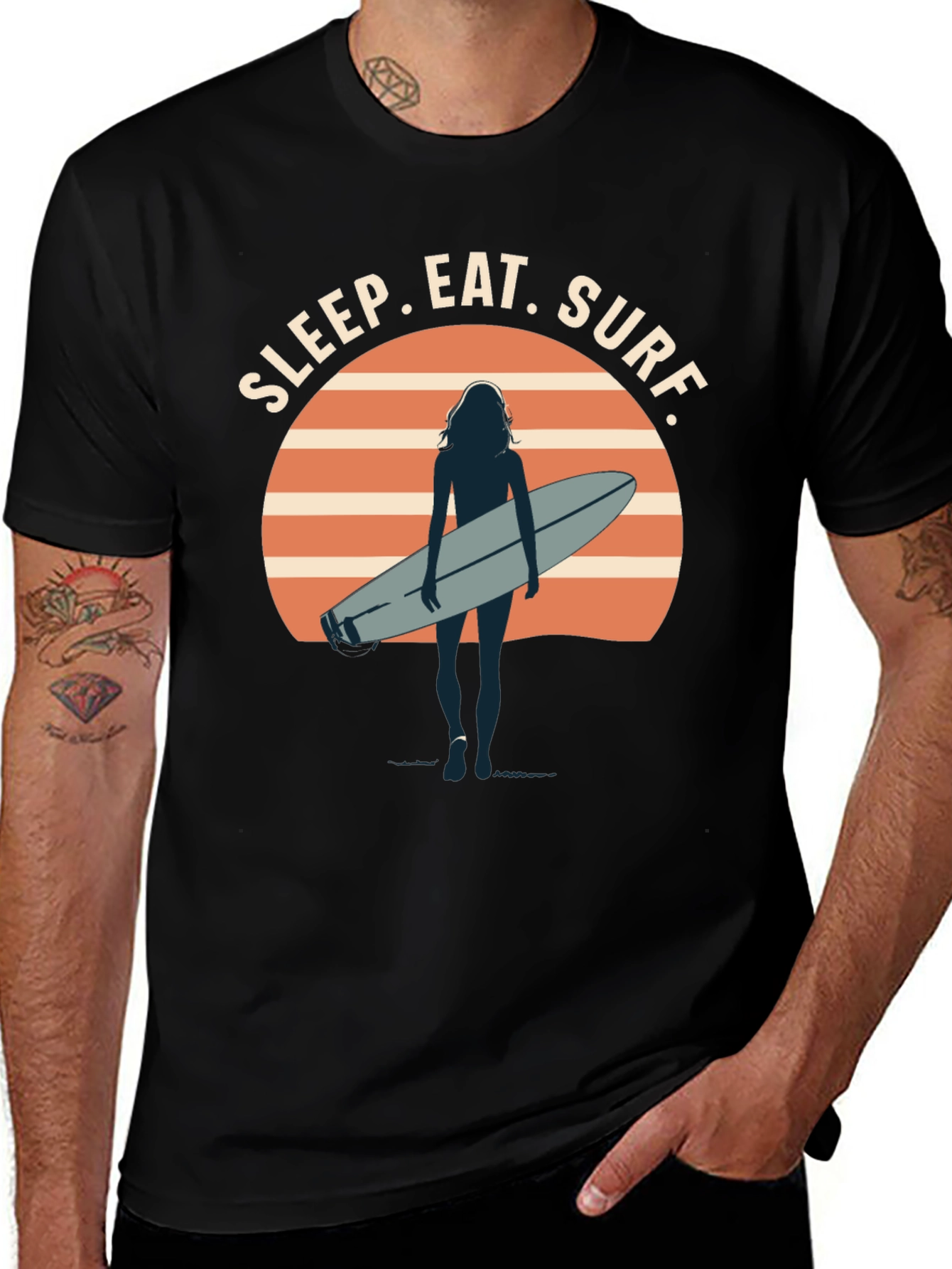 Variant 24 of Sleep Eat Surf Graphic T-Shirt