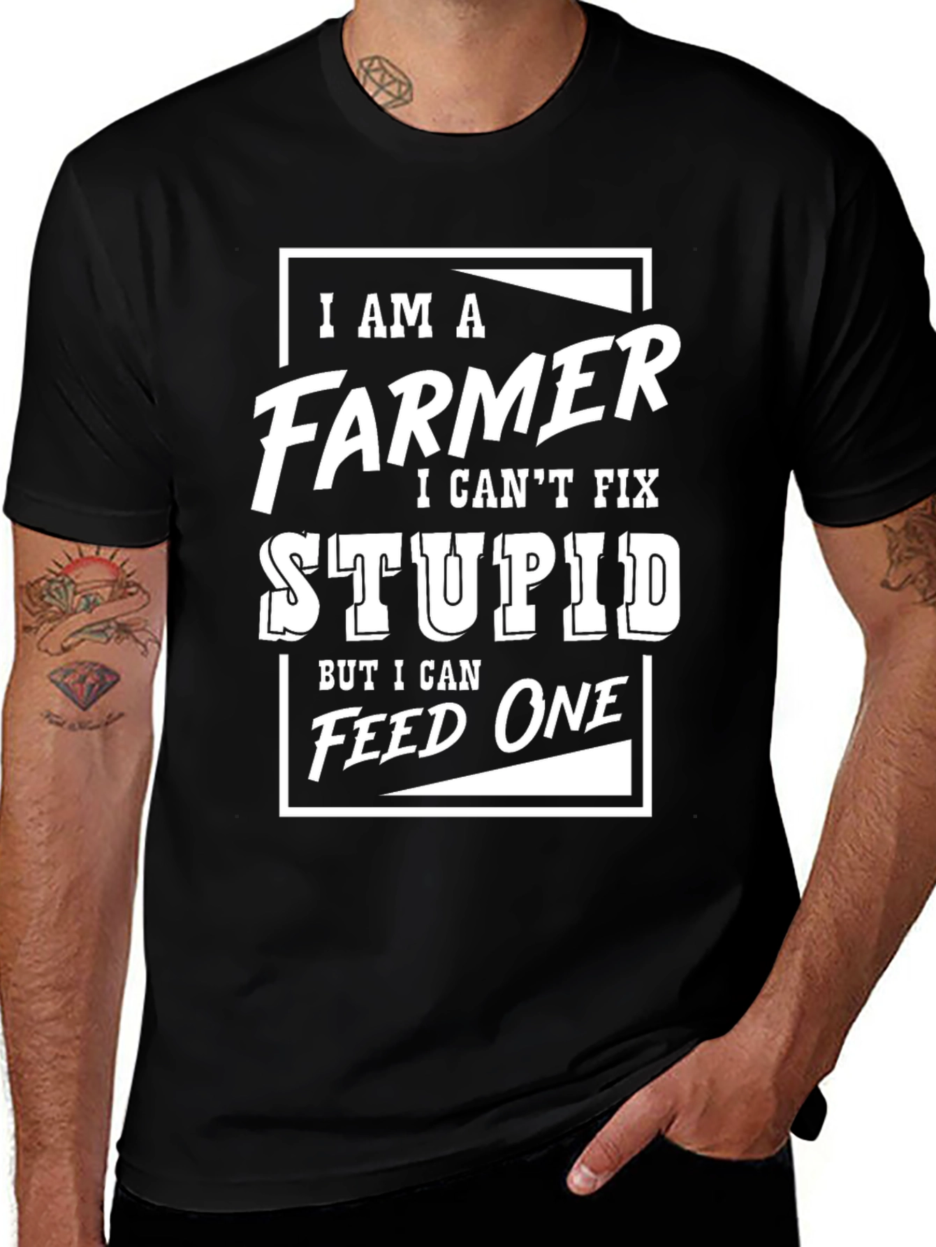 Variant 19 of I'm a Farmer T-Shirt - Funny Farmer Gift Idea