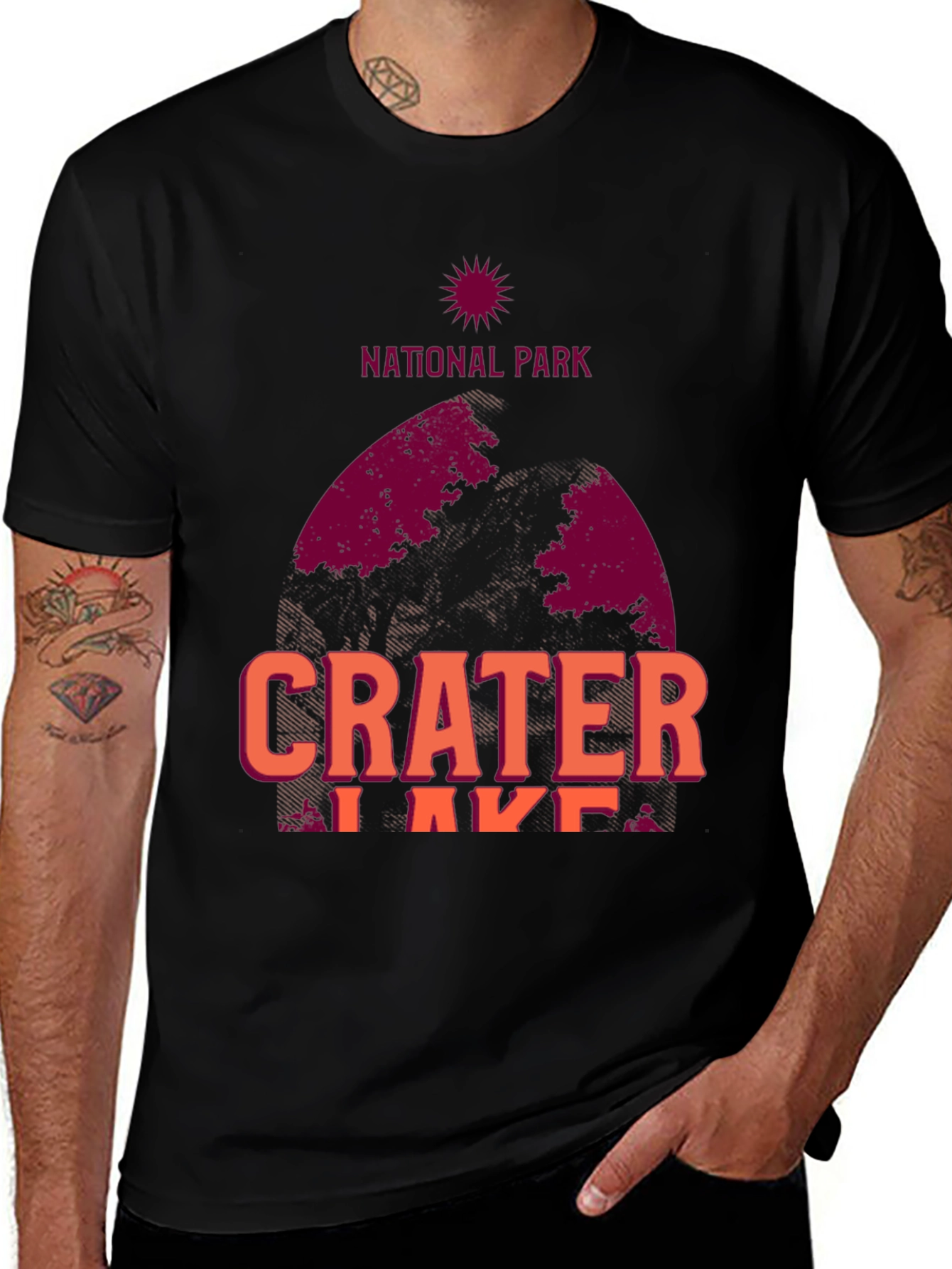 Variant 27 of Crater Lake National Park Graphic Tee