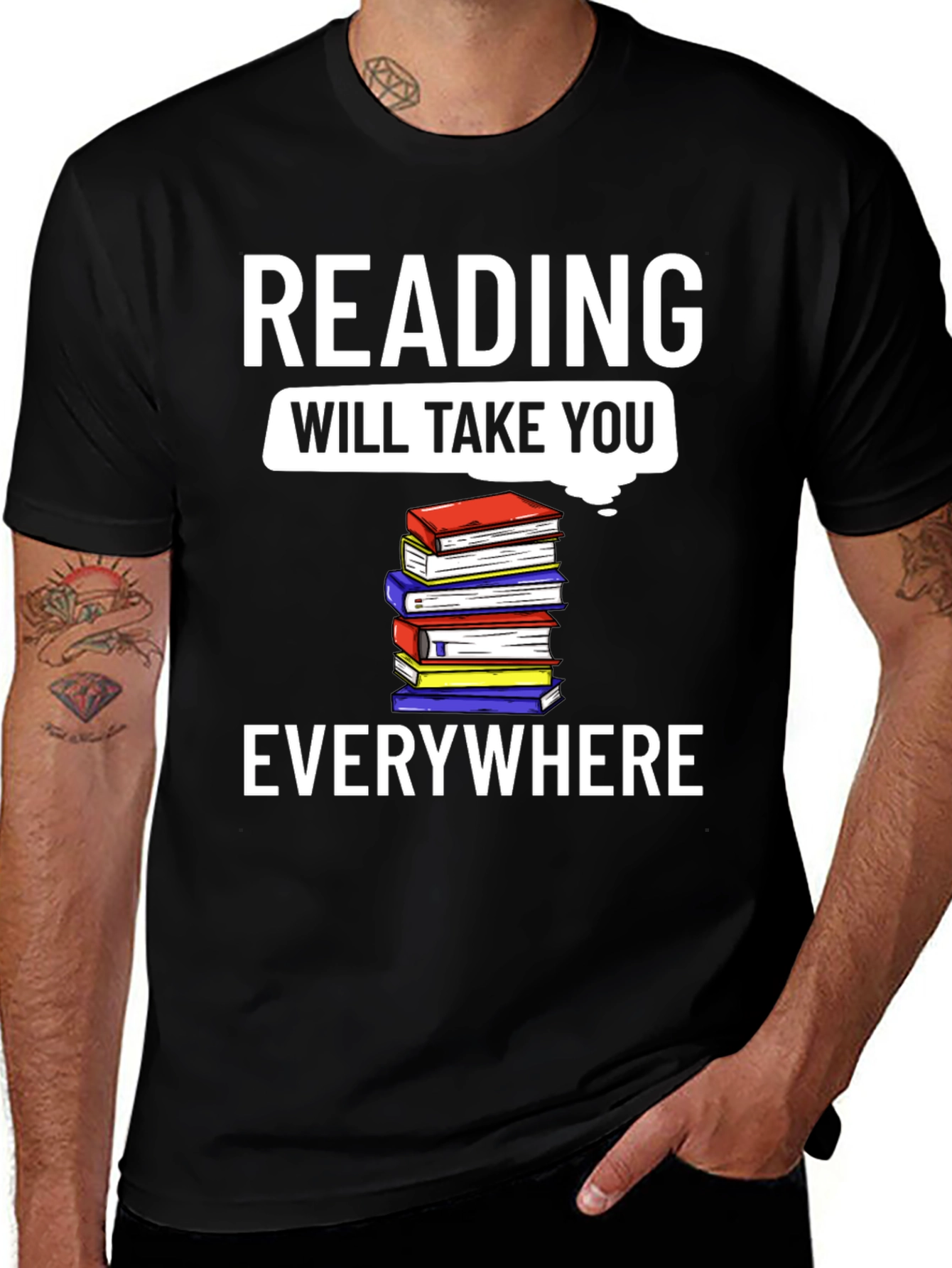Variant 23 of Reading Will Take You Everywhere T-Shirt