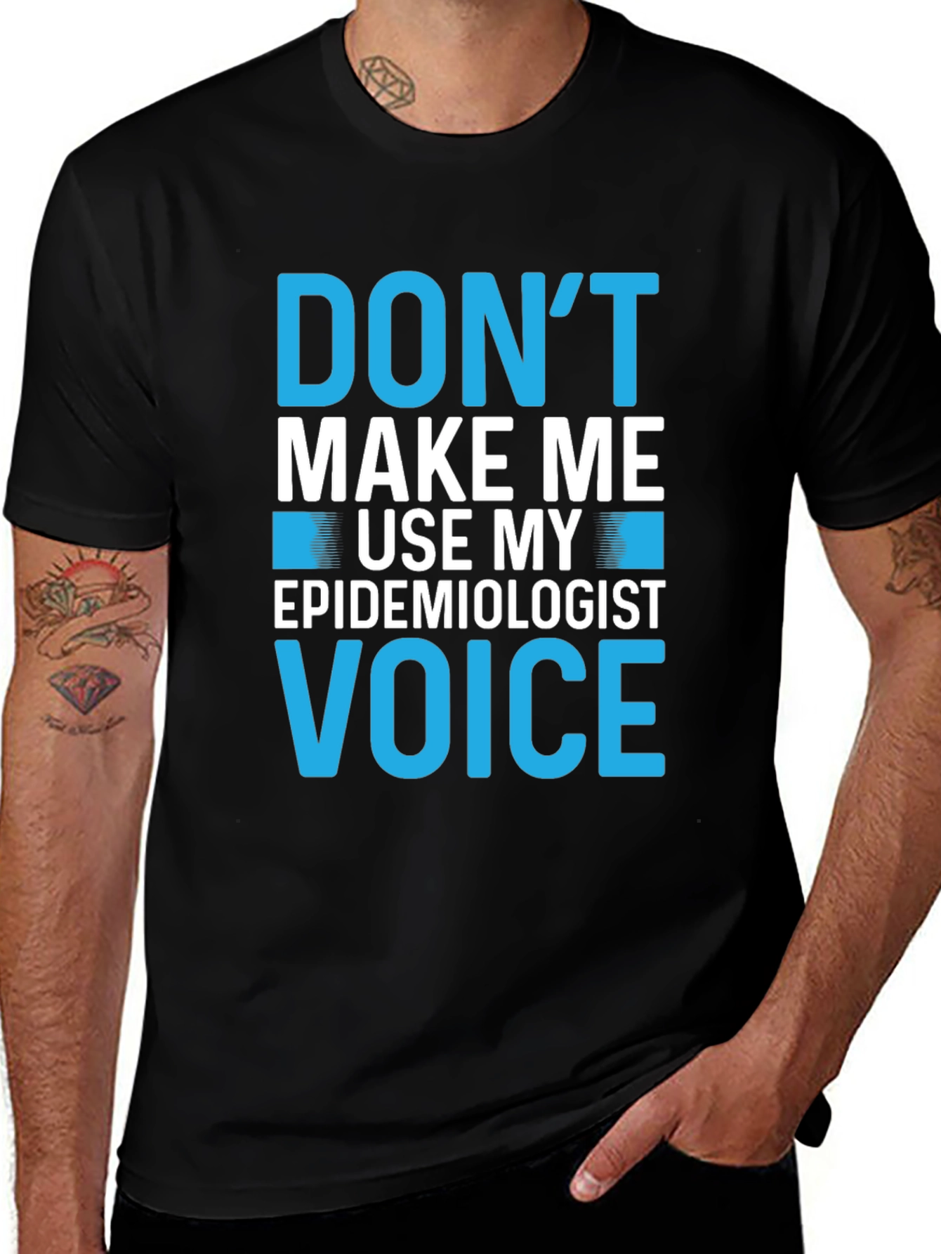 Variant 24 of Epidemiologist Voice Graphic T-Shirt