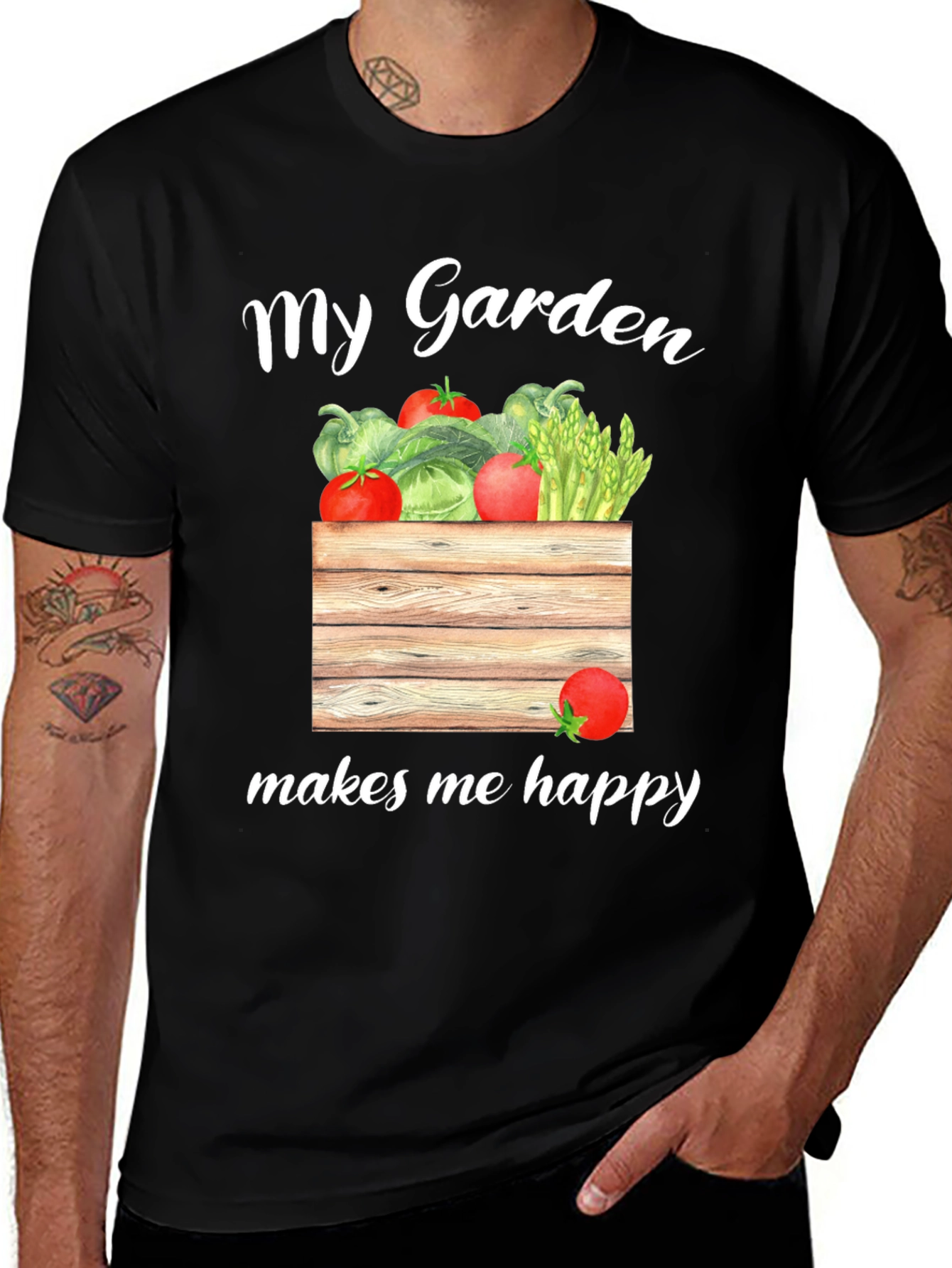 Variant 11 of My Garden Makes Me Happy T-Shirt