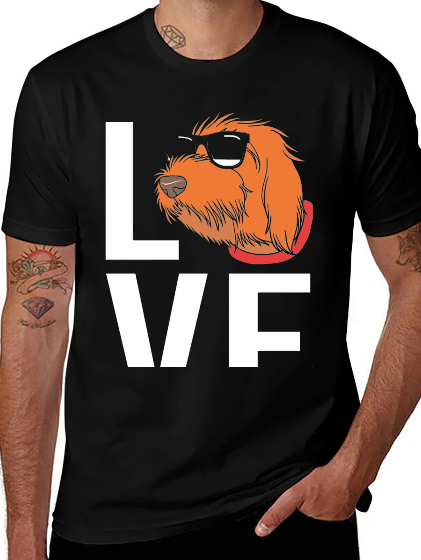 Variant 21 of Dog Love T-Shirt - Cute Pet Tee