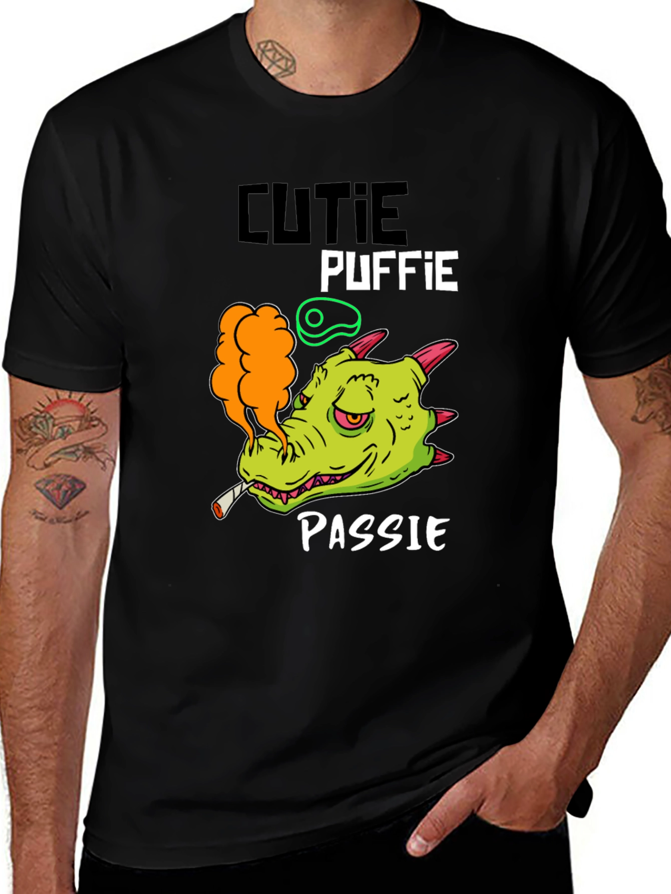 Variant 24 of Cutie Puffie Passie Reptar T-Shirt