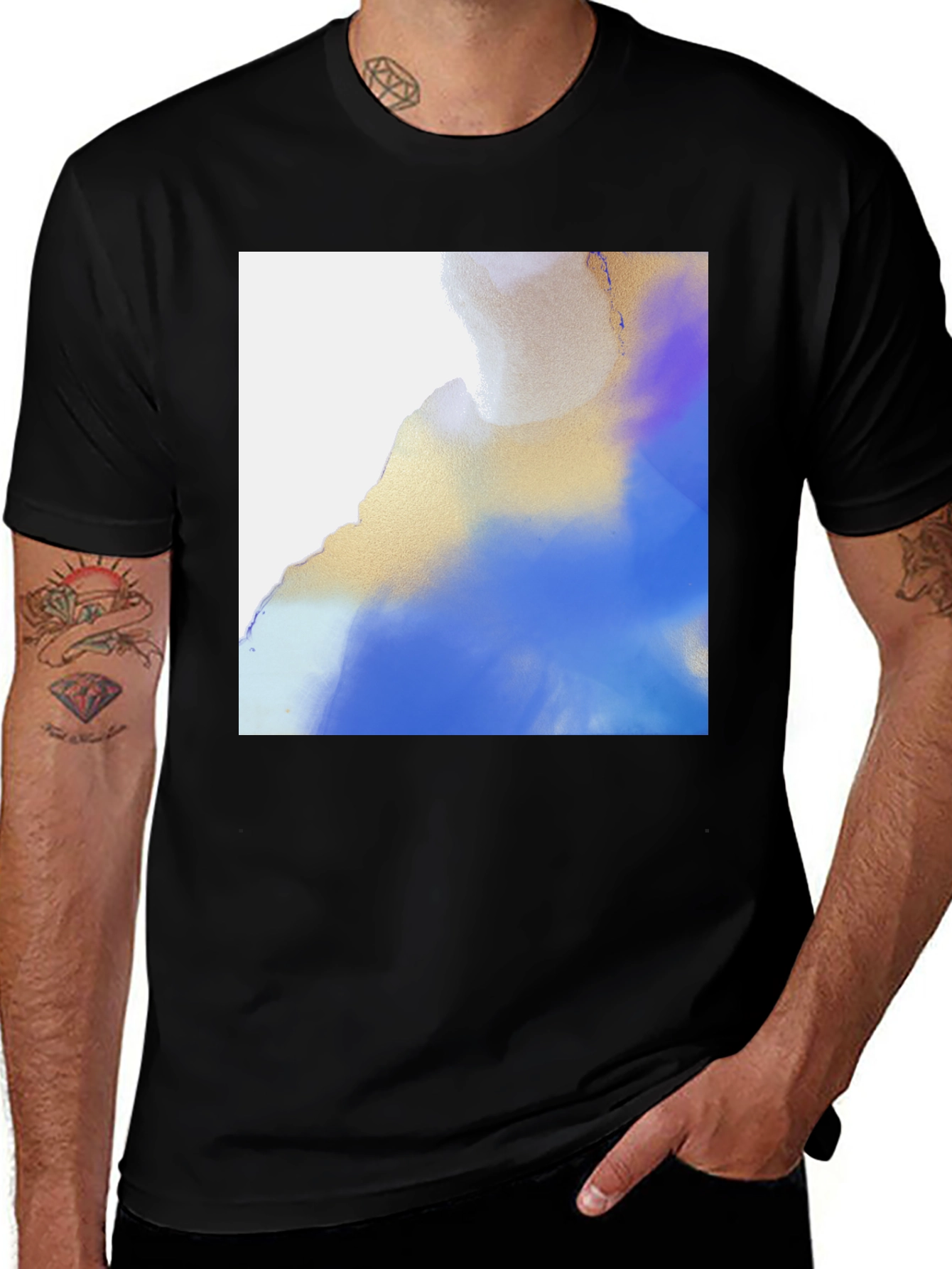 Variant 8 of Abstract Art T-Shirt - Modern Graphic Tee