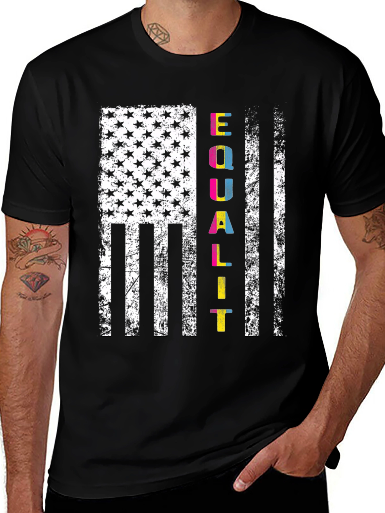 Variant 15 of Equality Flag Graphic T-Shirt