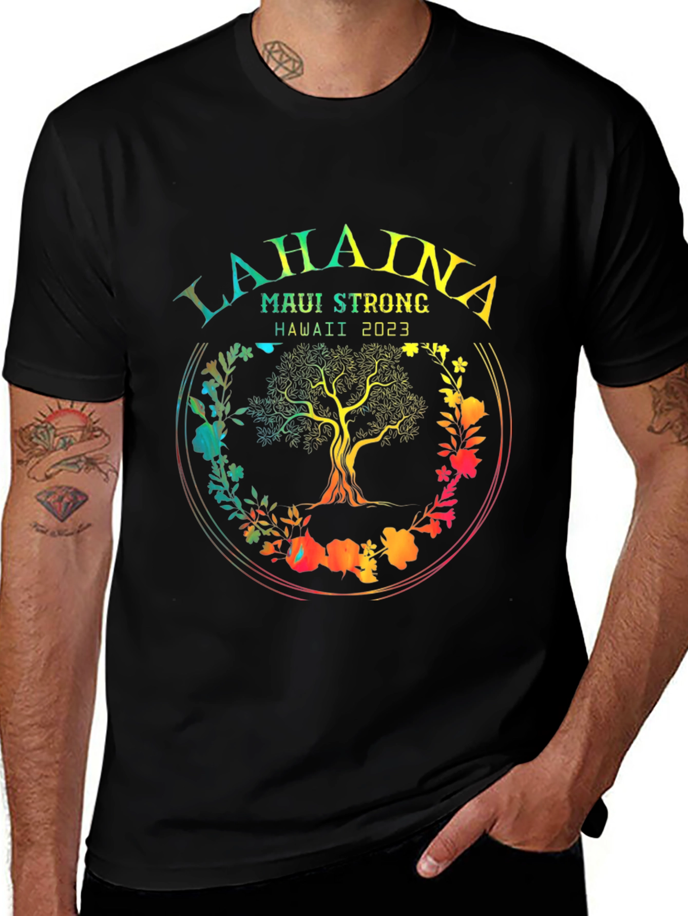 Variant 16 of Lahaina Maui Strong Hawaii 2023 Graphic Tee