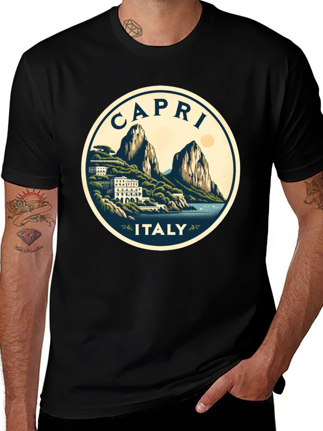 Capri Italy T-Shirt - Travel Souvenir Tee