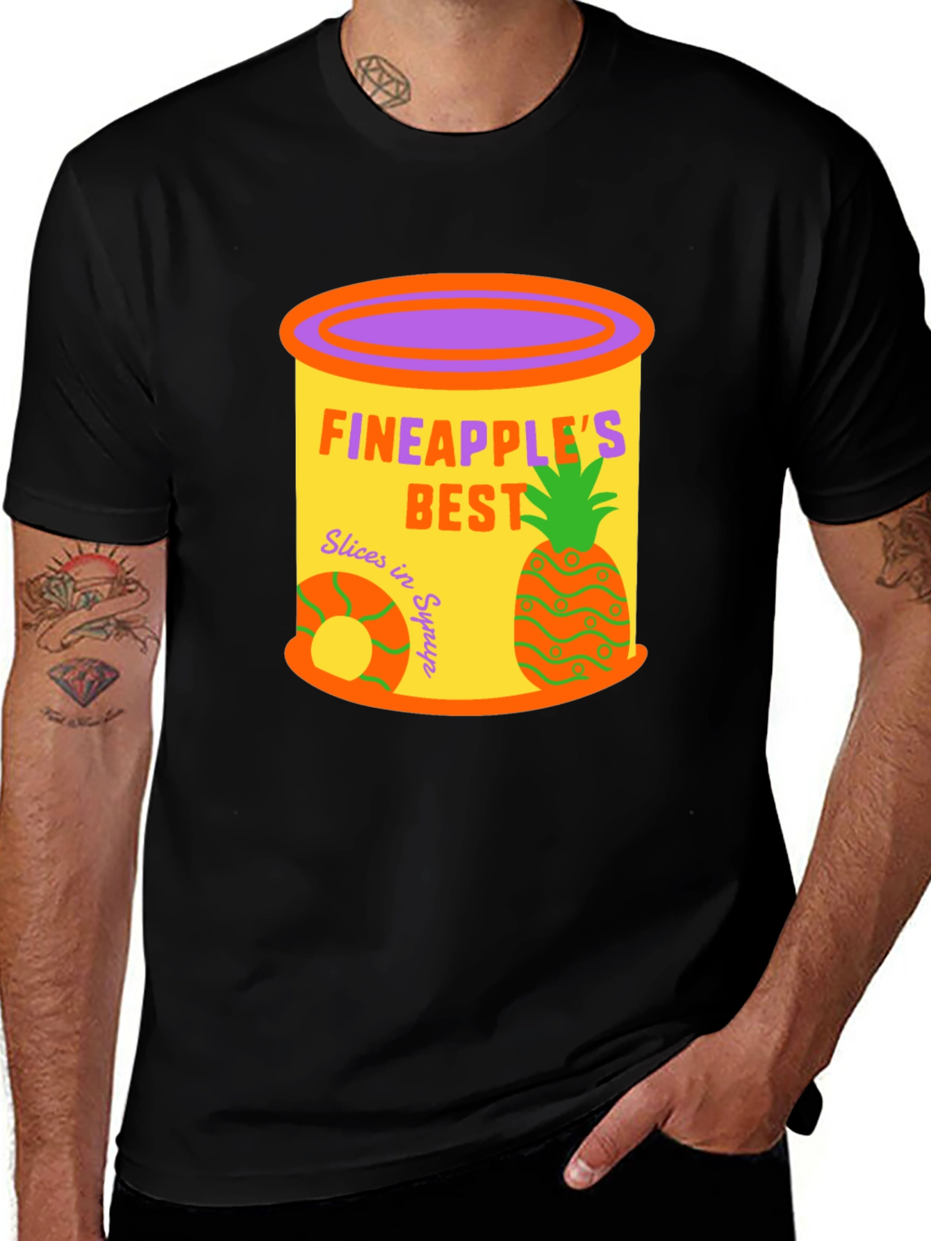 Variant 7 of Pineapple's Best T-Shirt - Fun Summer Graphic Tee