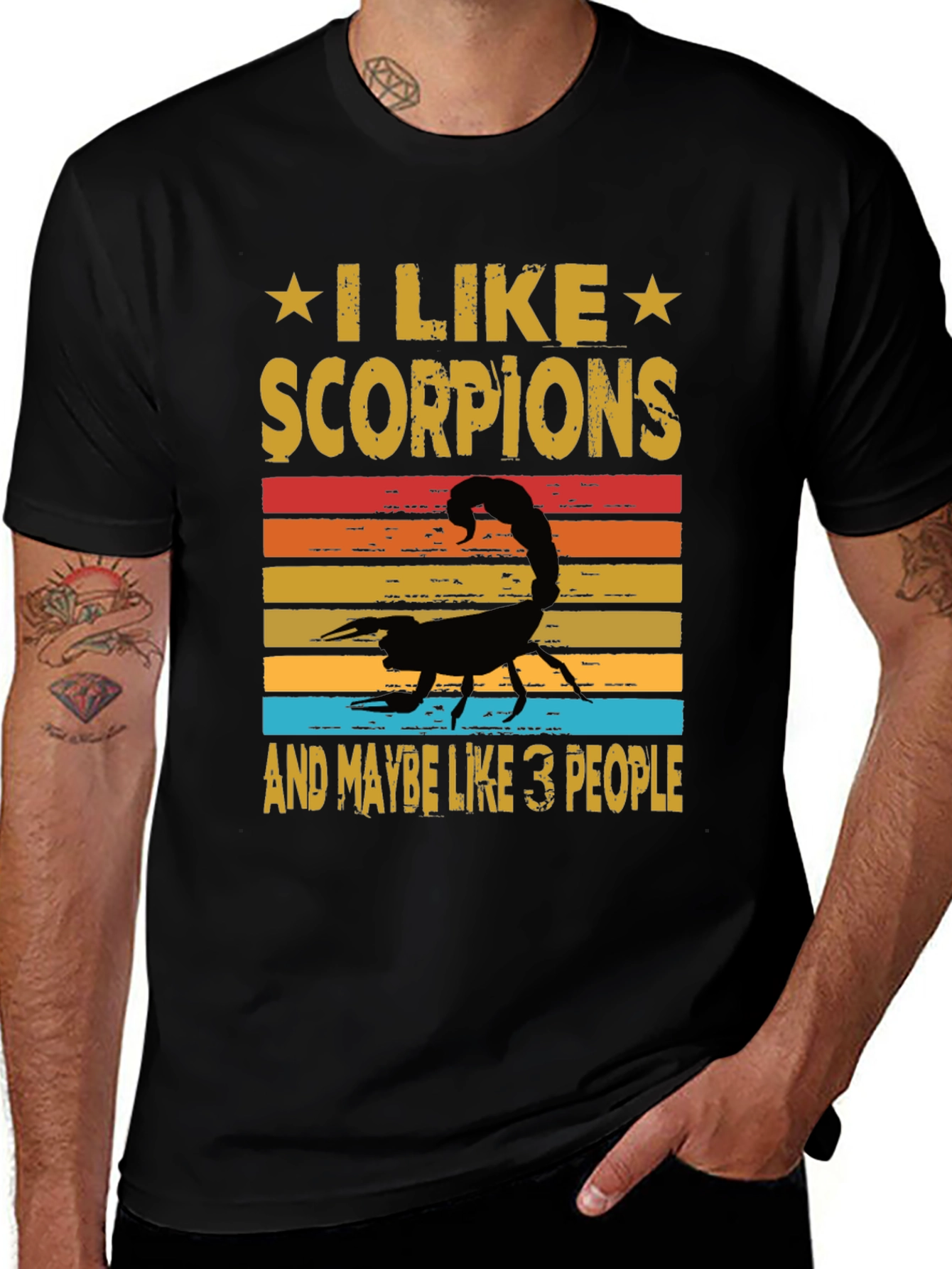 Variant 17 of I Like Scorpions T-Shirt