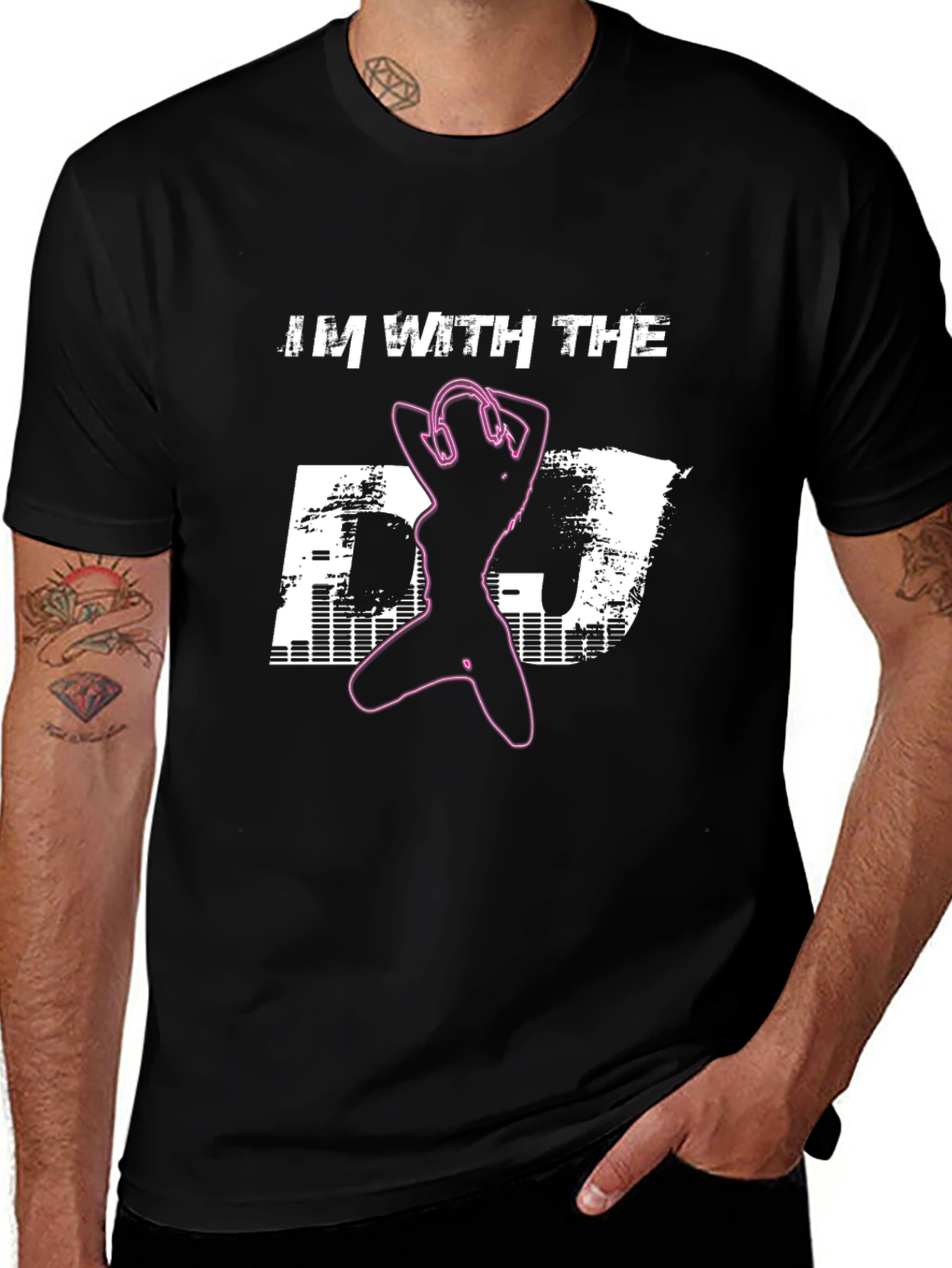 I'm With the DJ Graphic T-Shirt