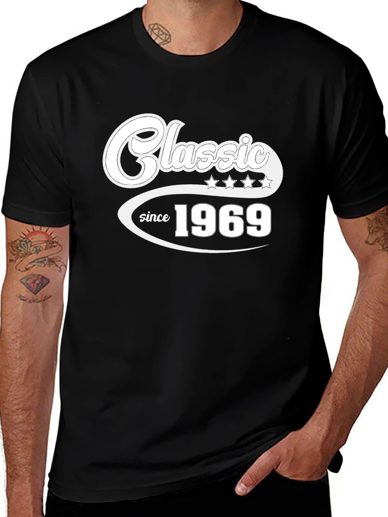 Variant 13 of Classic Since 1969 Black T-Shirt