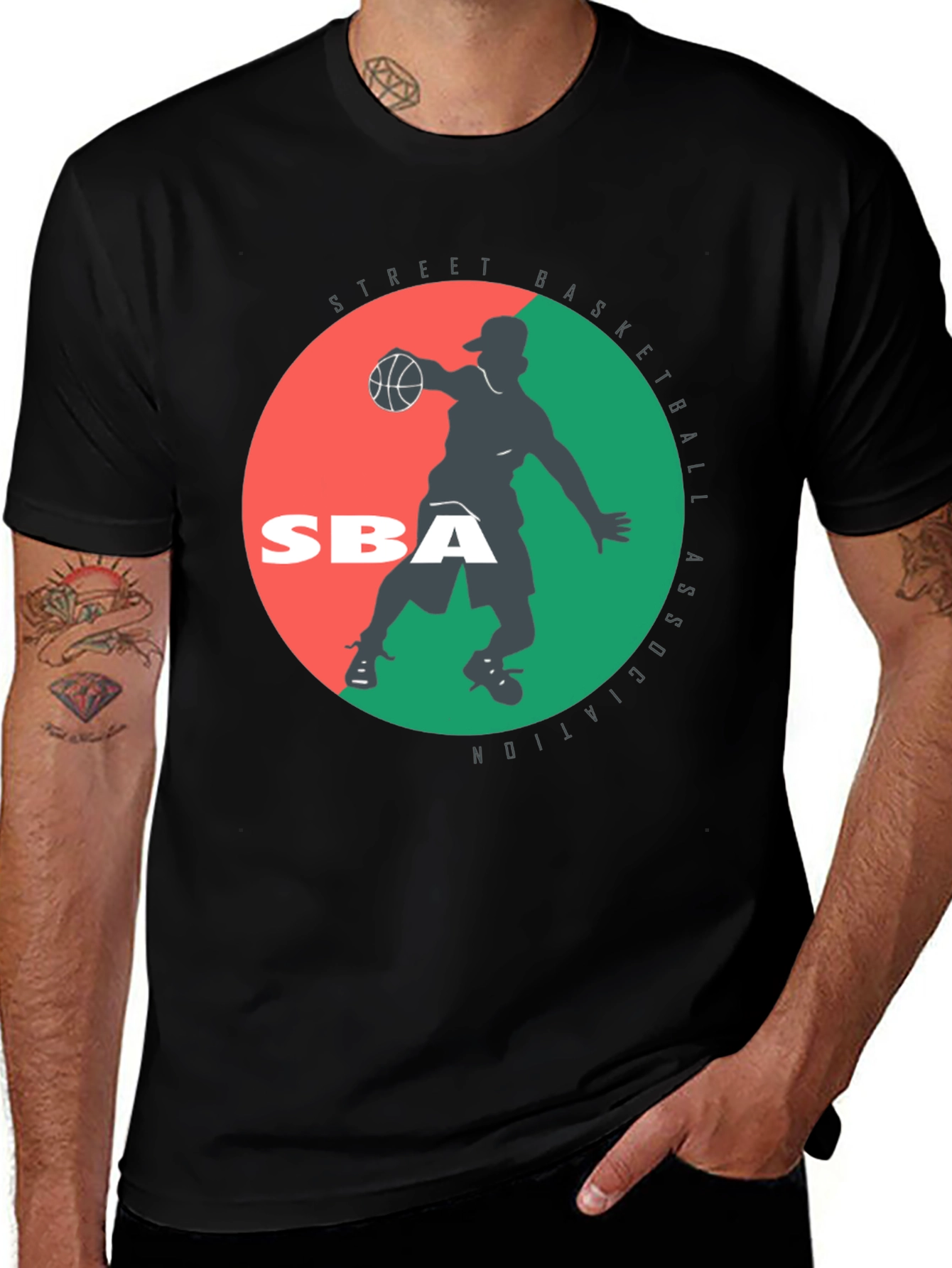 Street Basketball Association Graphic Tee