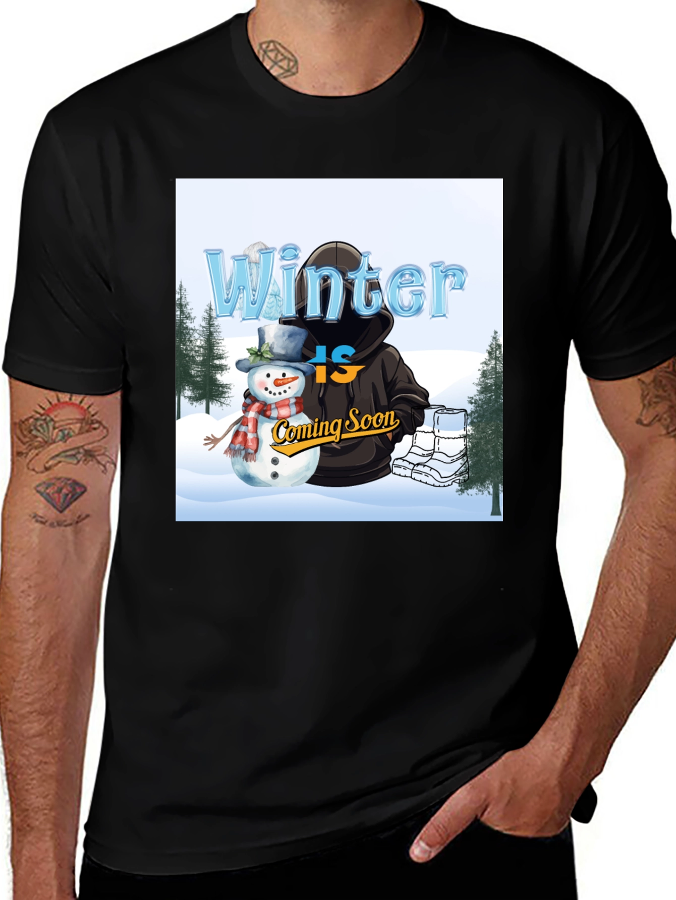 Variant 20 of Winter is Coming Soon T-Shirt