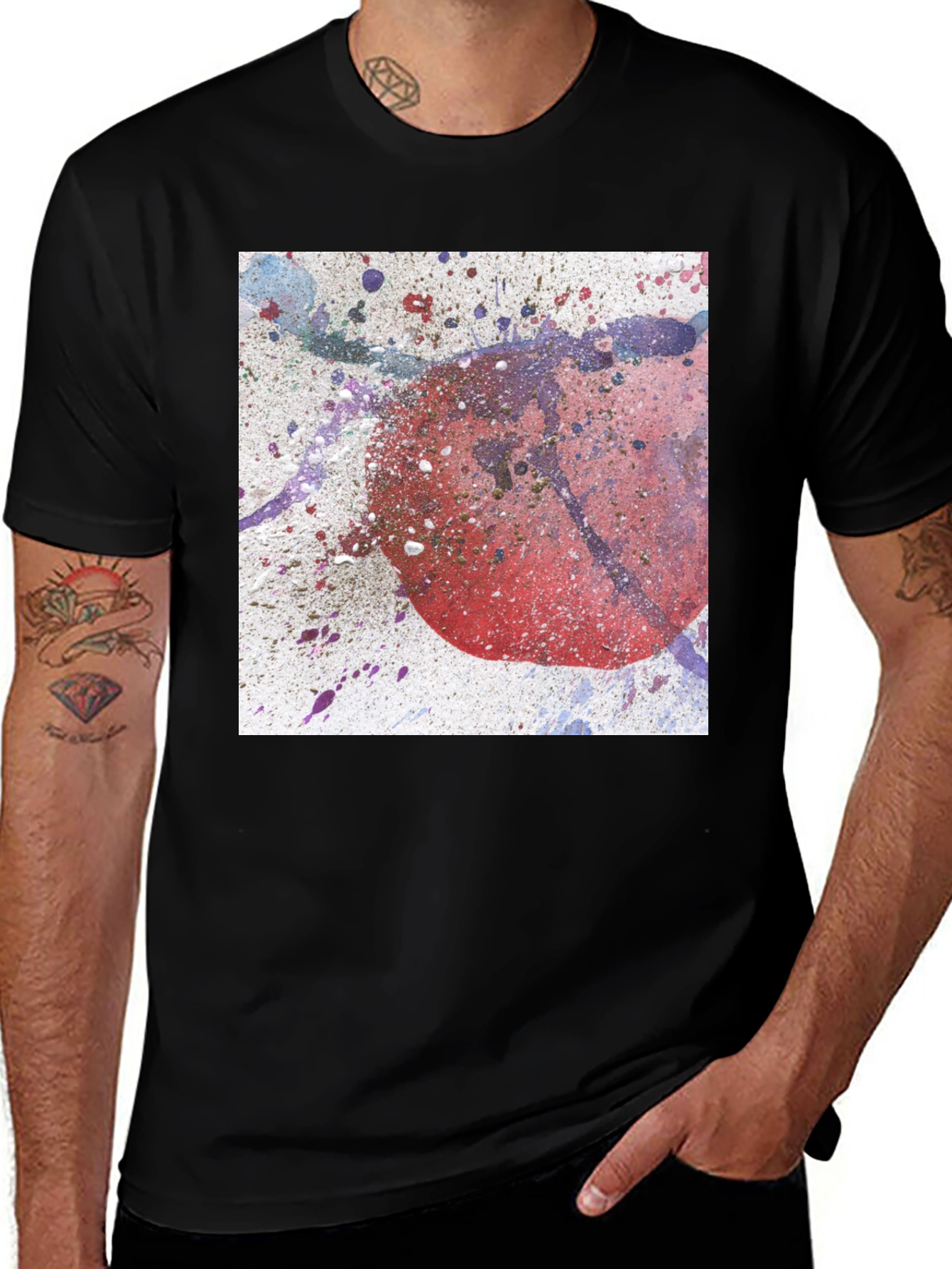 Variant 12 of Abstract Graphic Print Tee