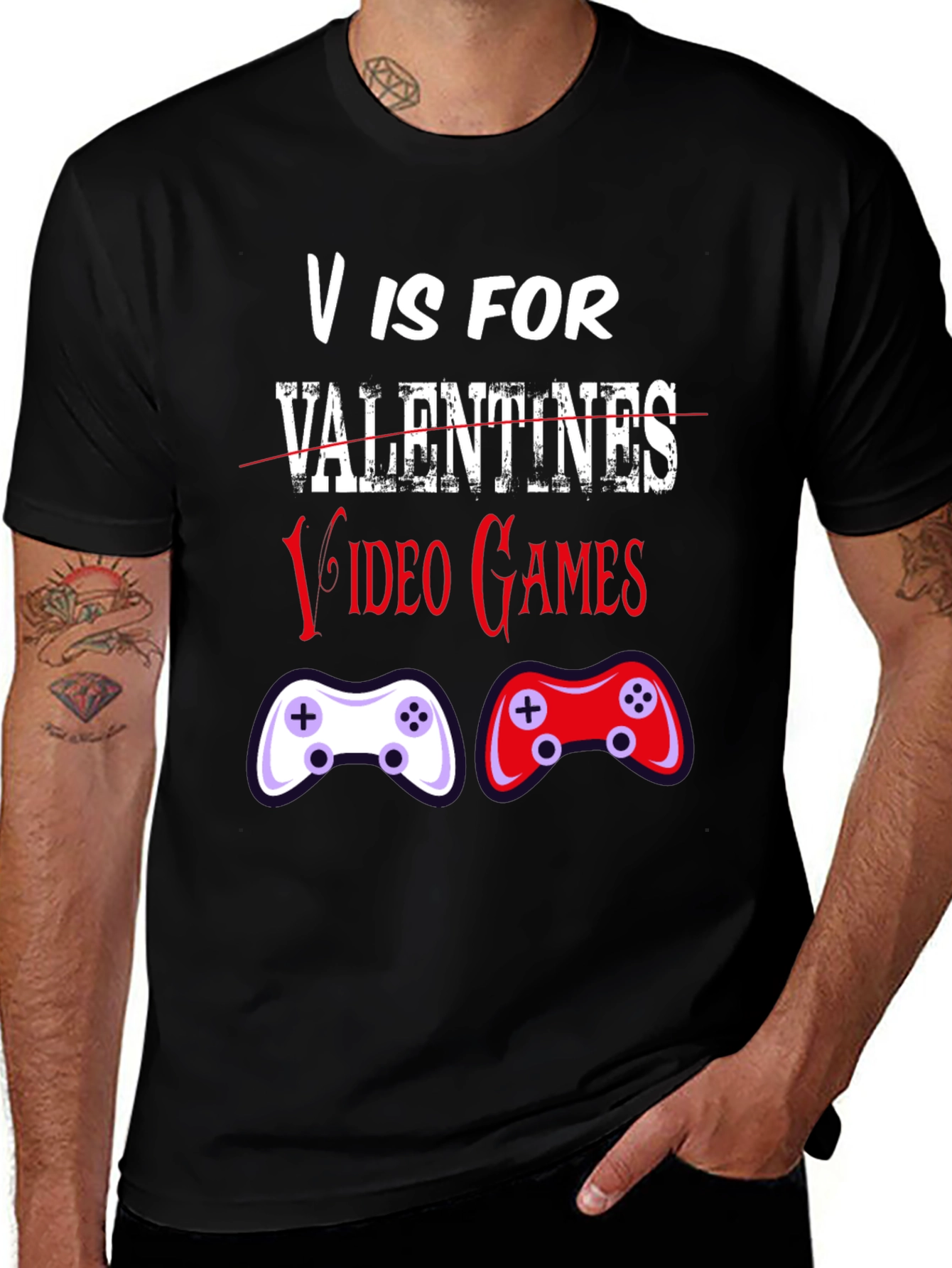 Variant 19 of V is for Video Games T-Shirt