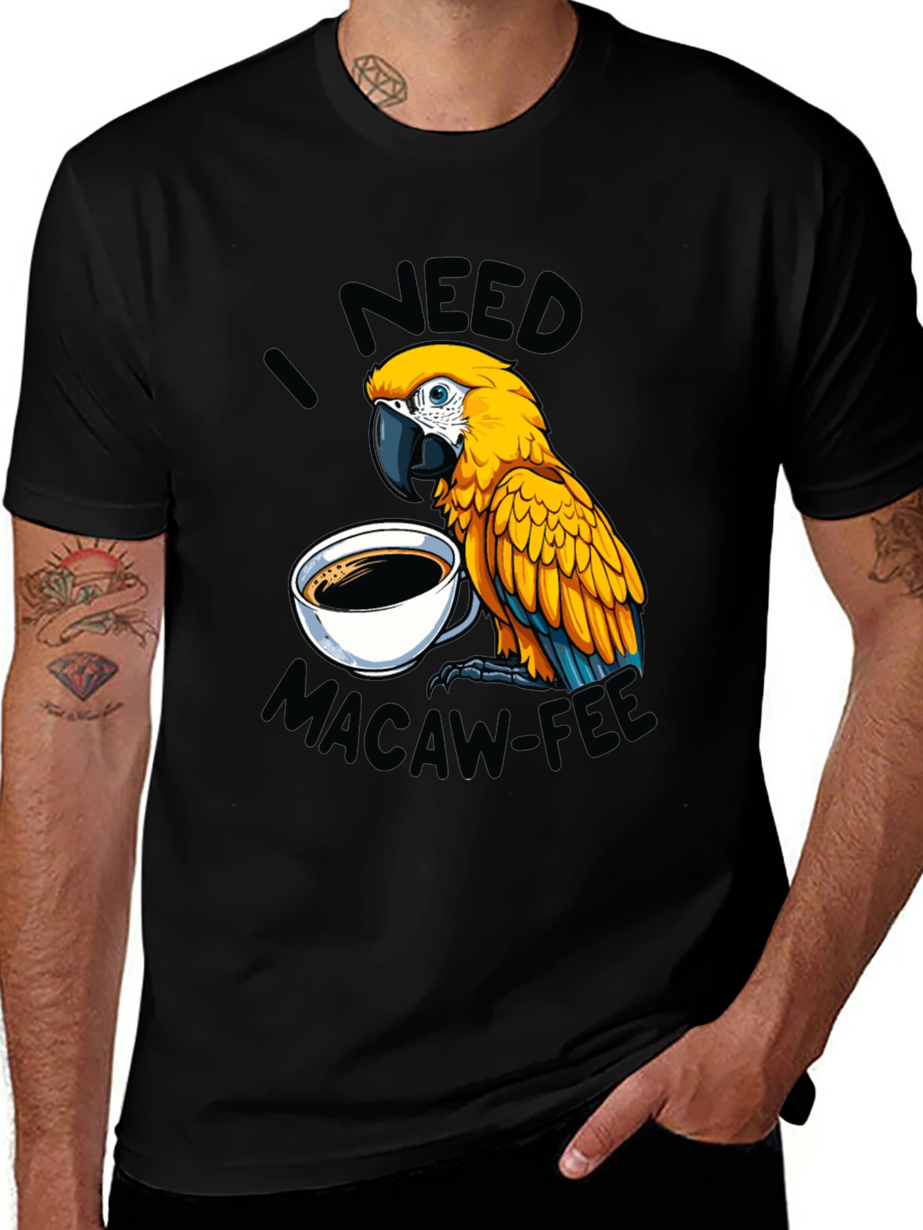 Variant 23 of I Need Macaw-Fee T-Shirt