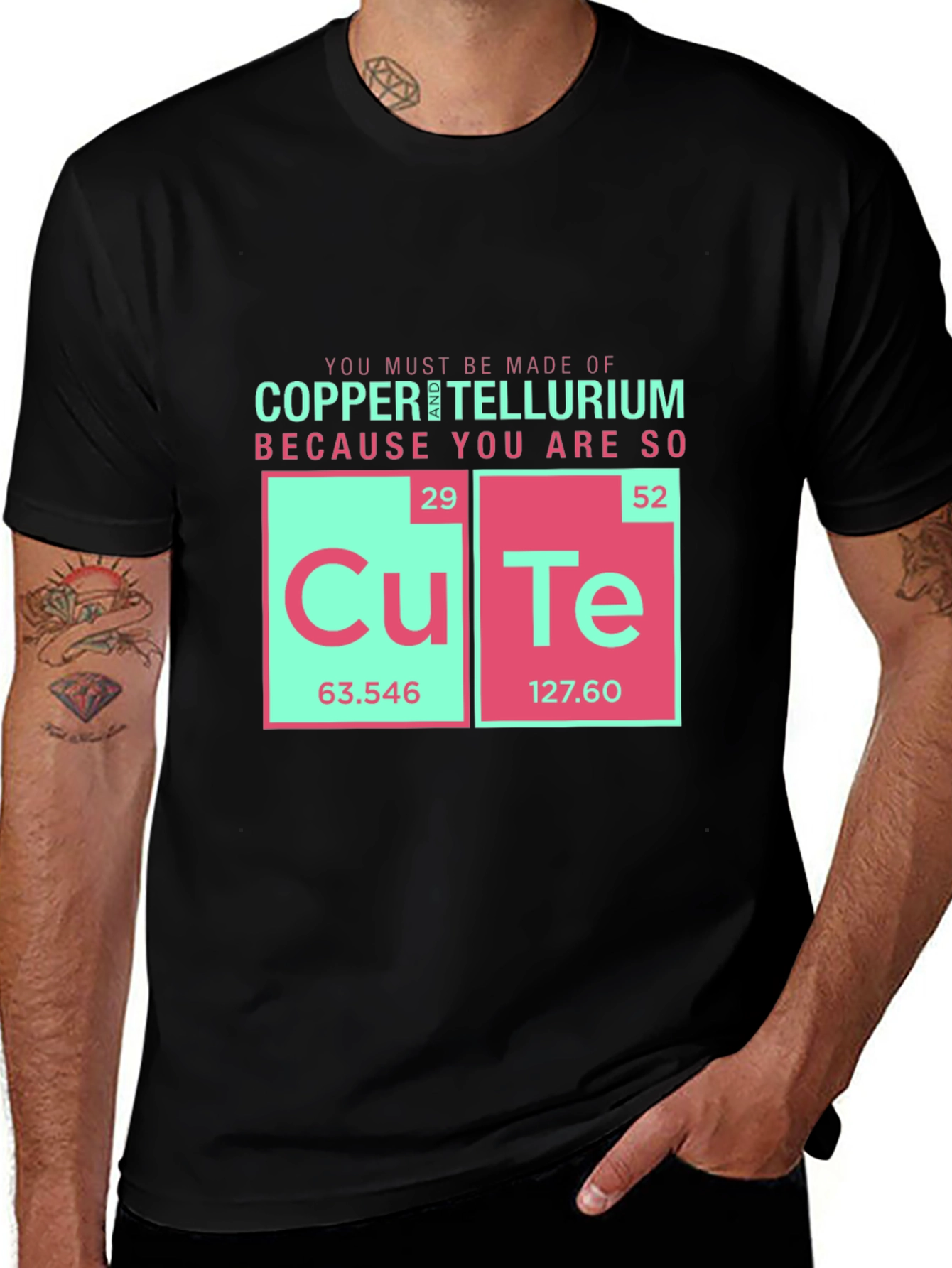 Variant 15 of CuTe Chemistry T-Shirt - Funny Science Tee