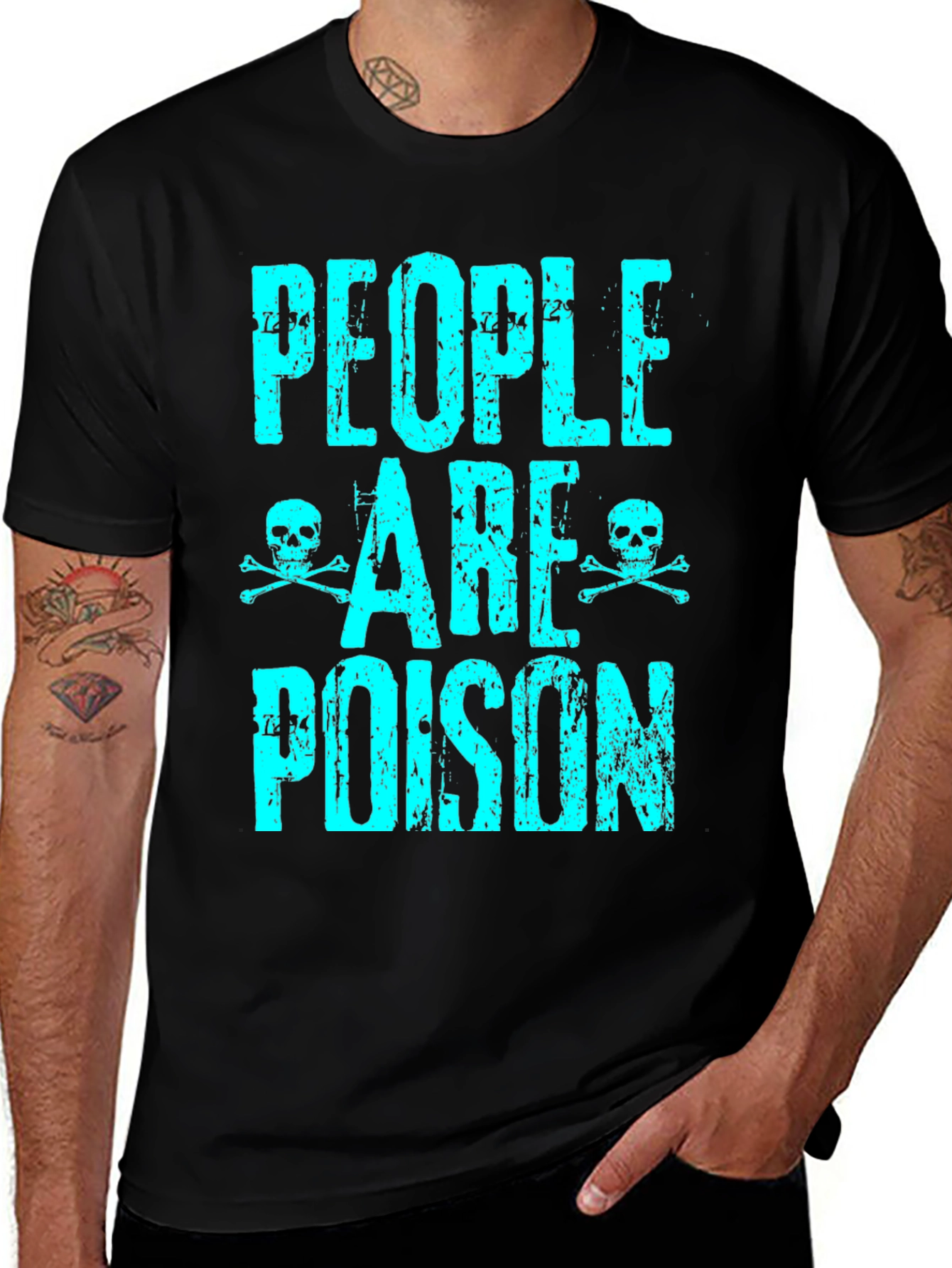 People are Poison Graphic T-Shirt