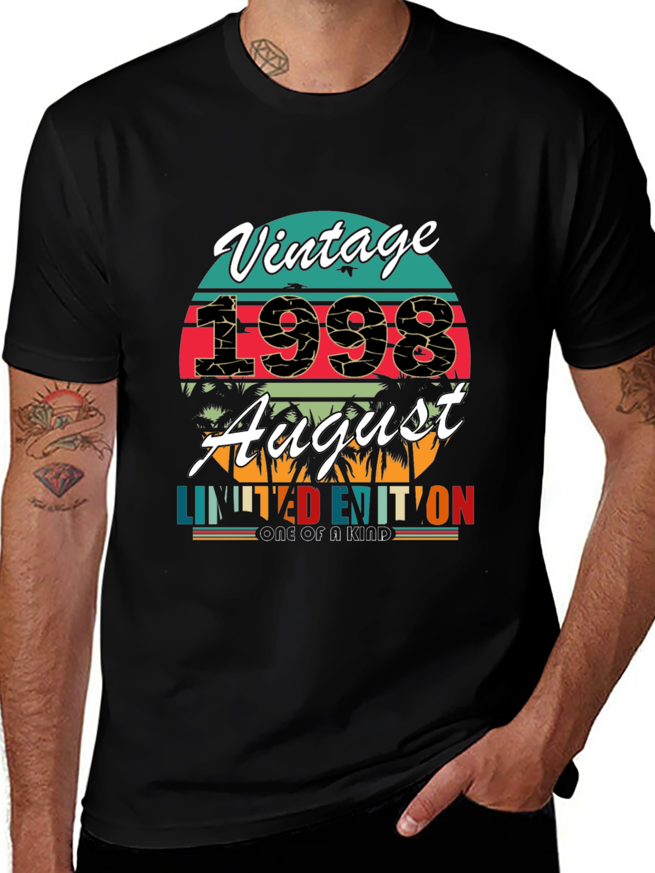 Vintage 1998 August Limited Edition Graphic Tee