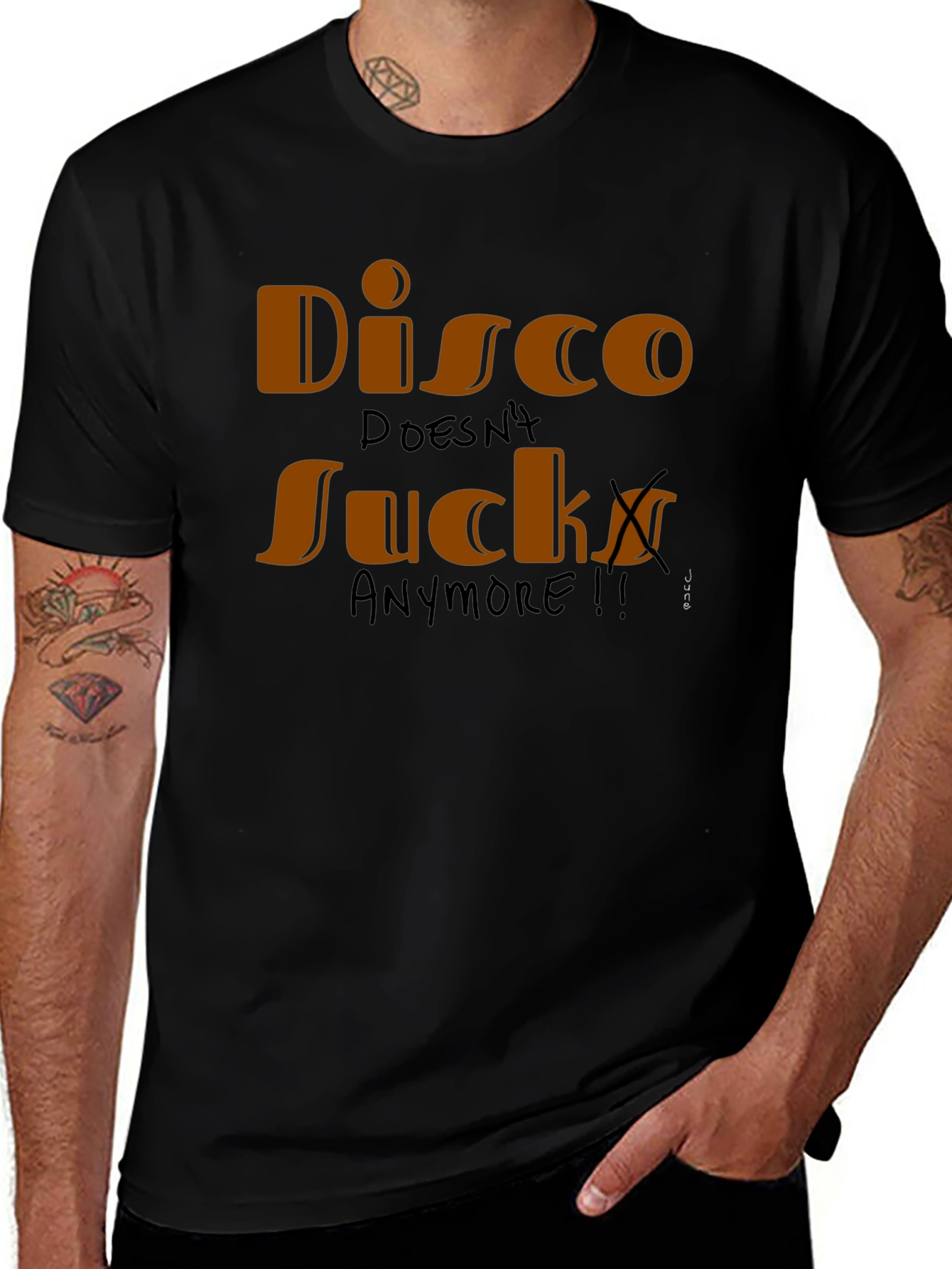 Variant 2 of Disco Doesn't Suck Anymore Graphic T-Shirt