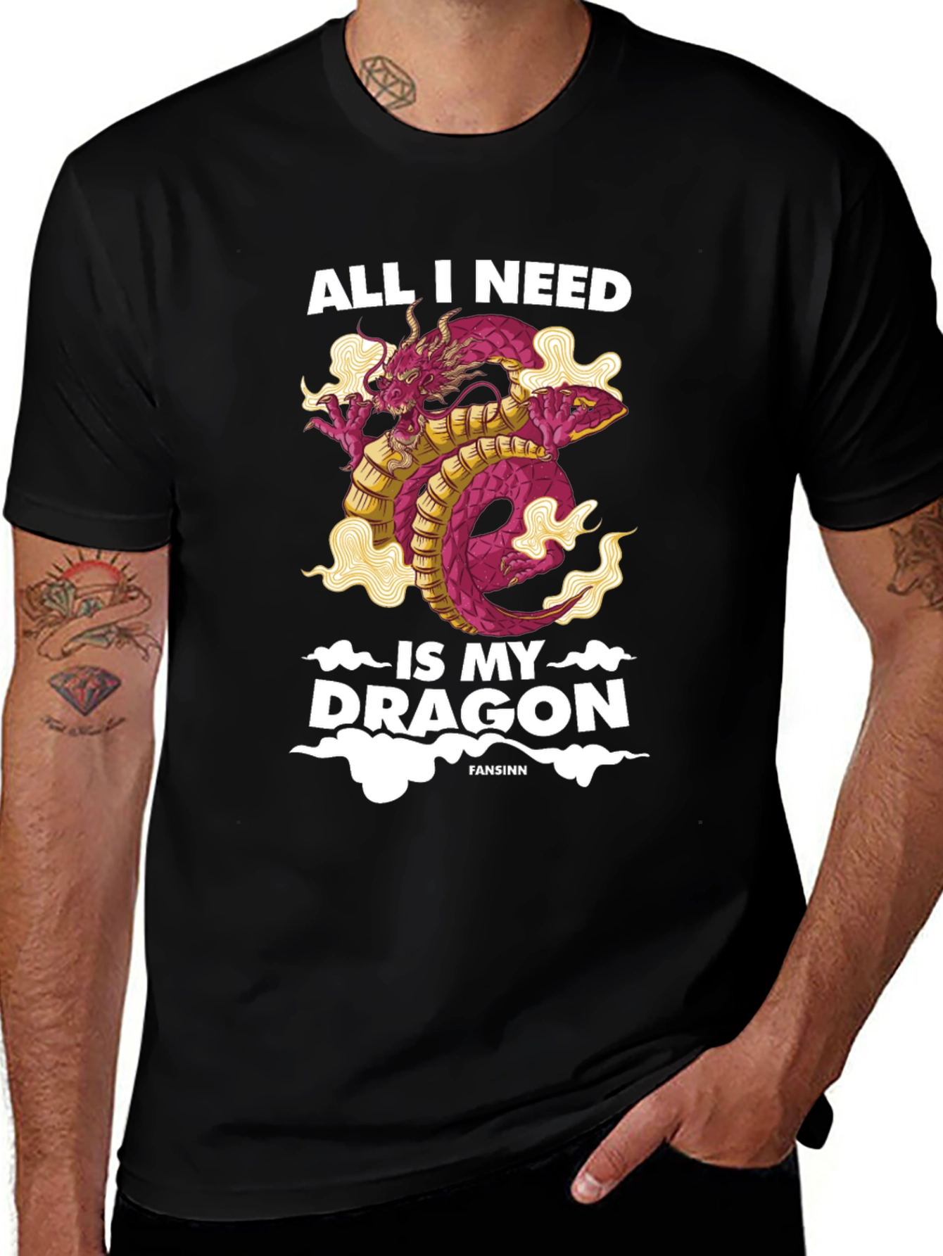 Variant 9 of All I Need Is My Dragon T-Shirt