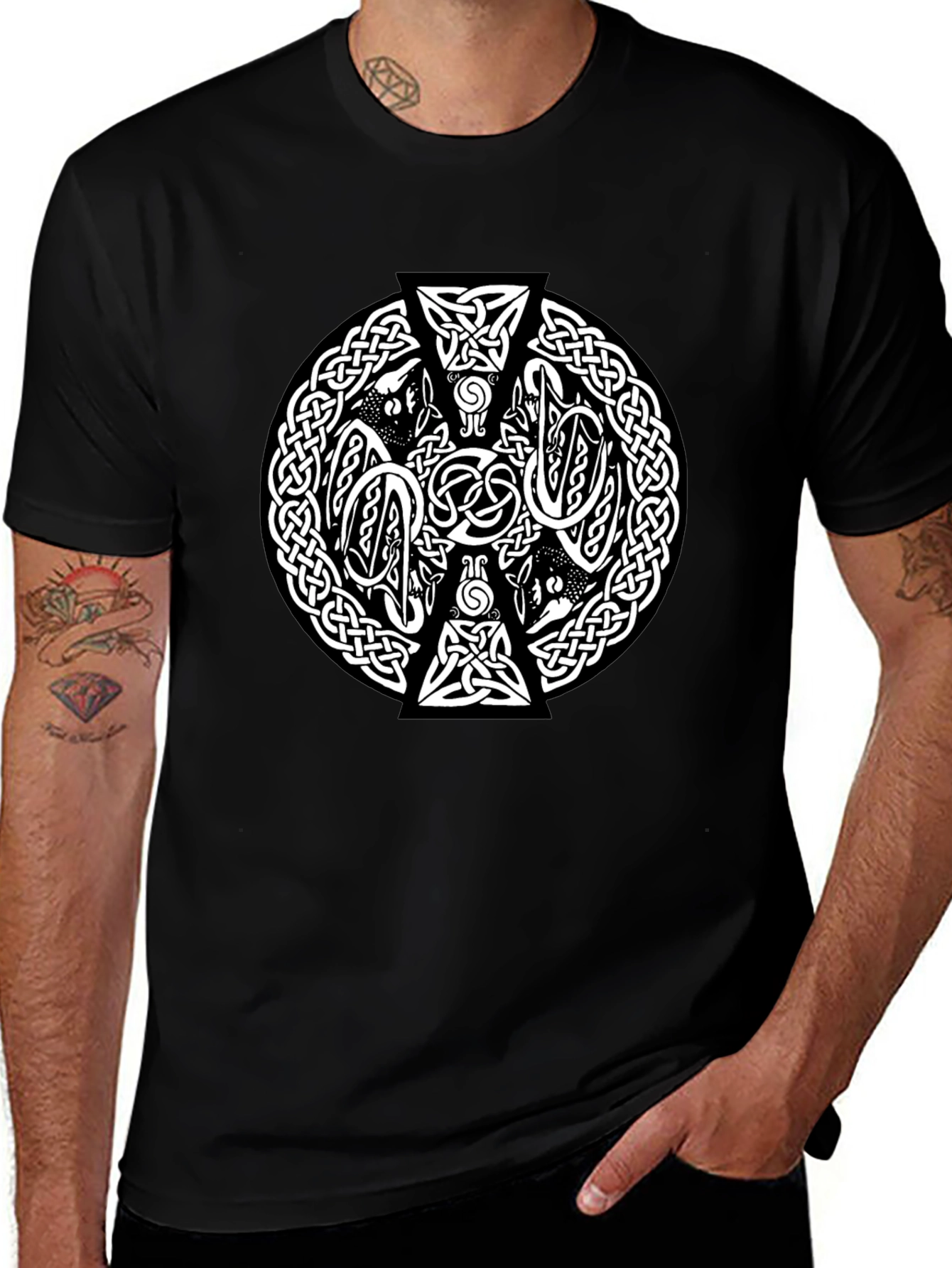 Celtic Knot Graphic Tee