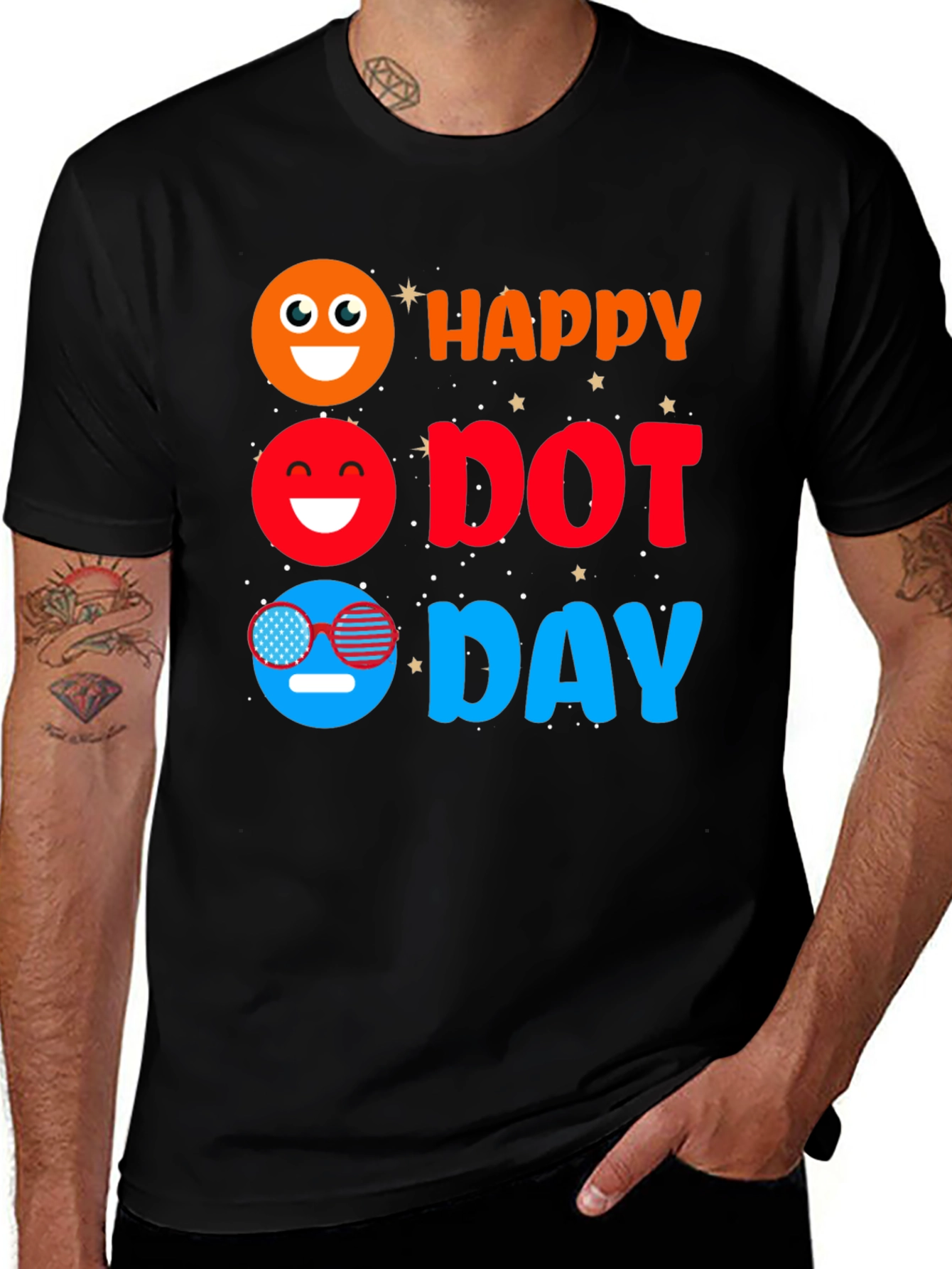 Happy Dot Day Emoji T-Shirt