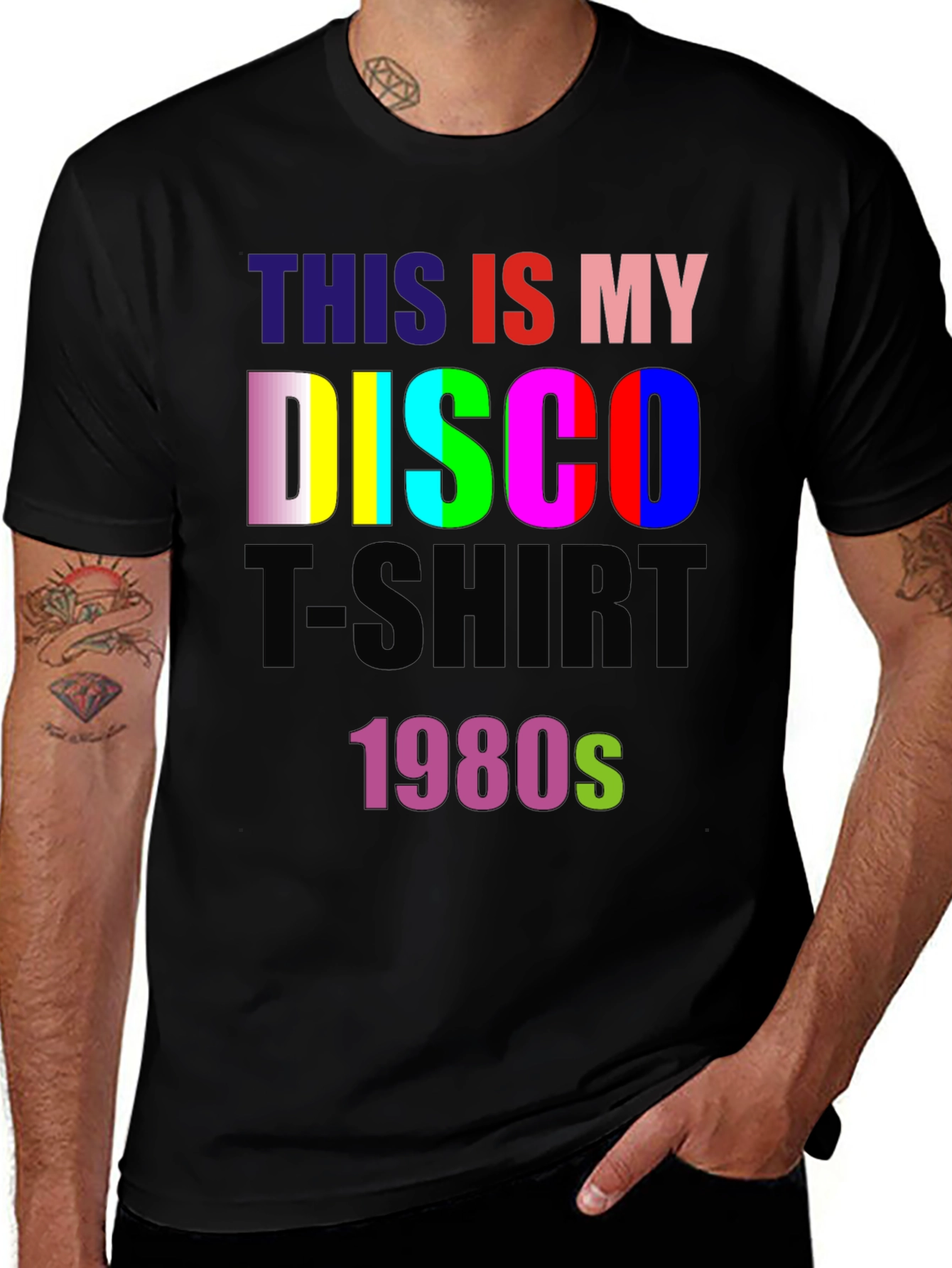 Variant 2 of Disco 1980s T-Shirt