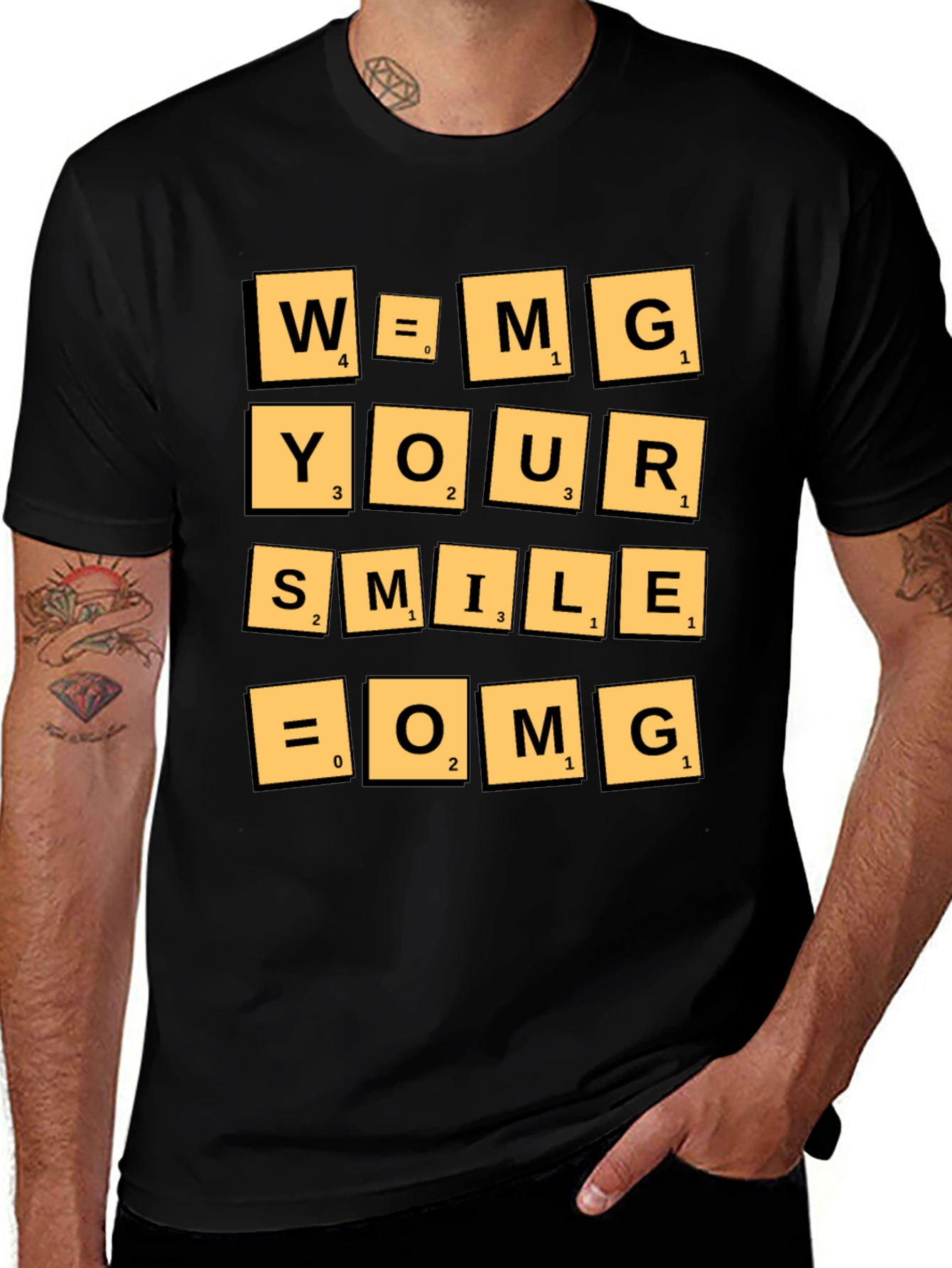Variant 12 of Word Game Graphic T-Shirt