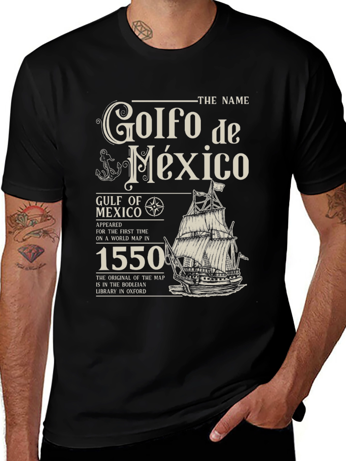 Variant 8 of Golfo de México Graphic T-Shirt