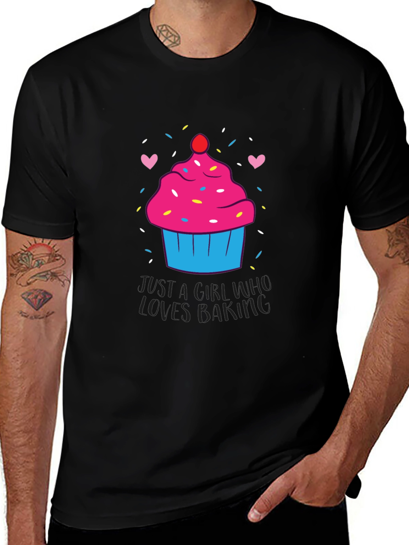 Variant 14 of Cupcake Baking Lover T-Shirt
