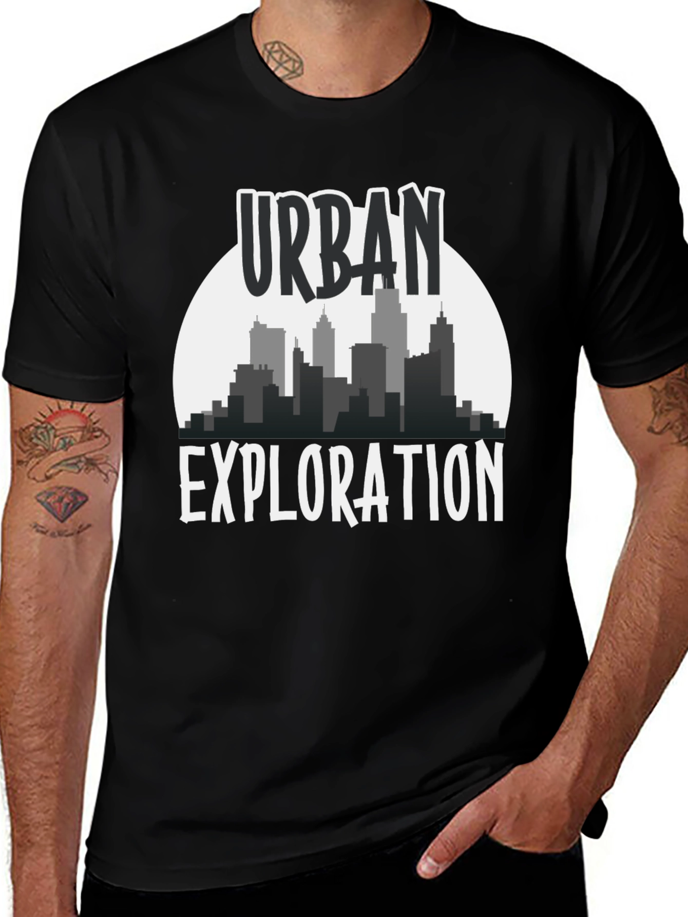 Variant 5 of Urban Exploration Graphic T-Shirt