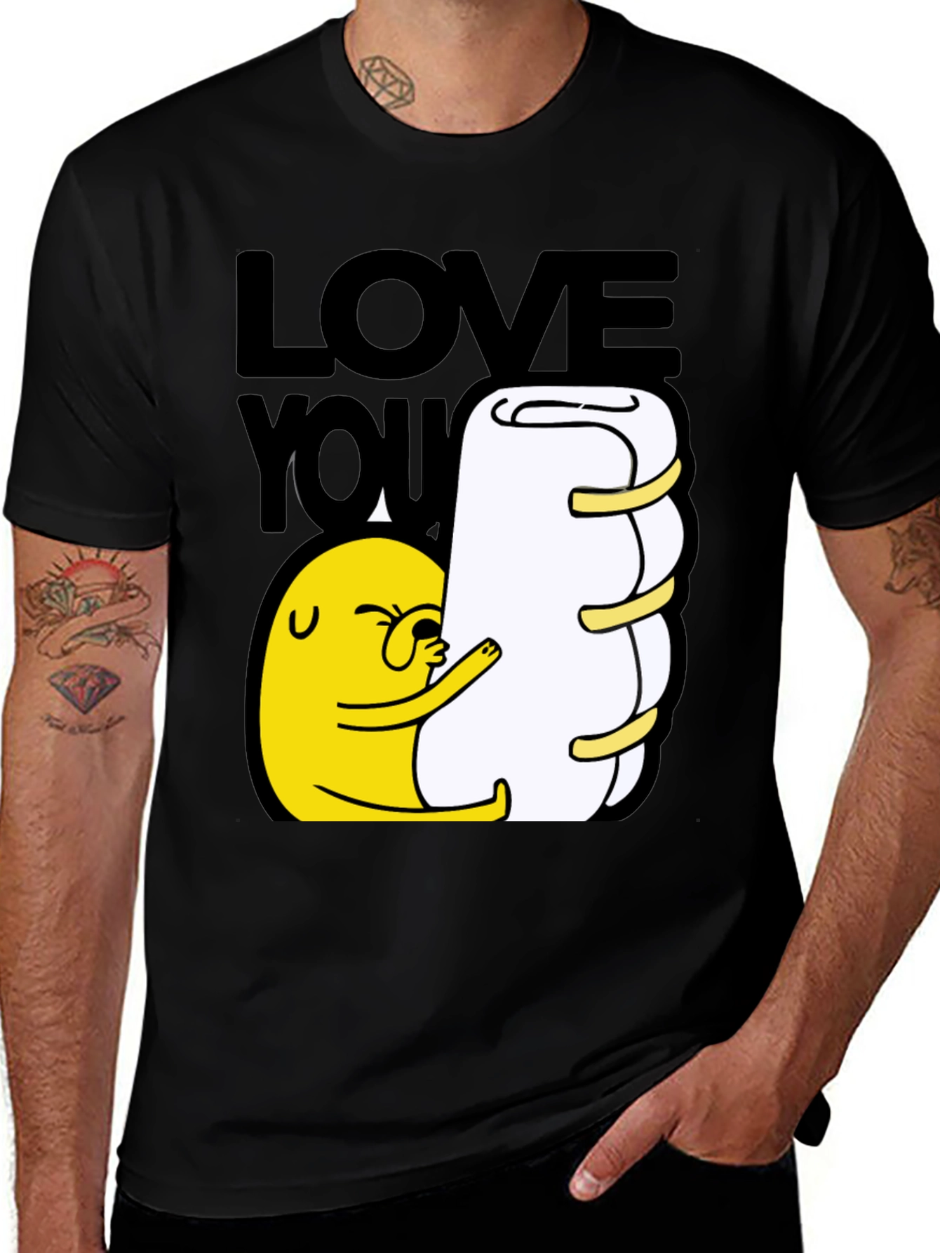 Adventure Time Hugging Shirt
