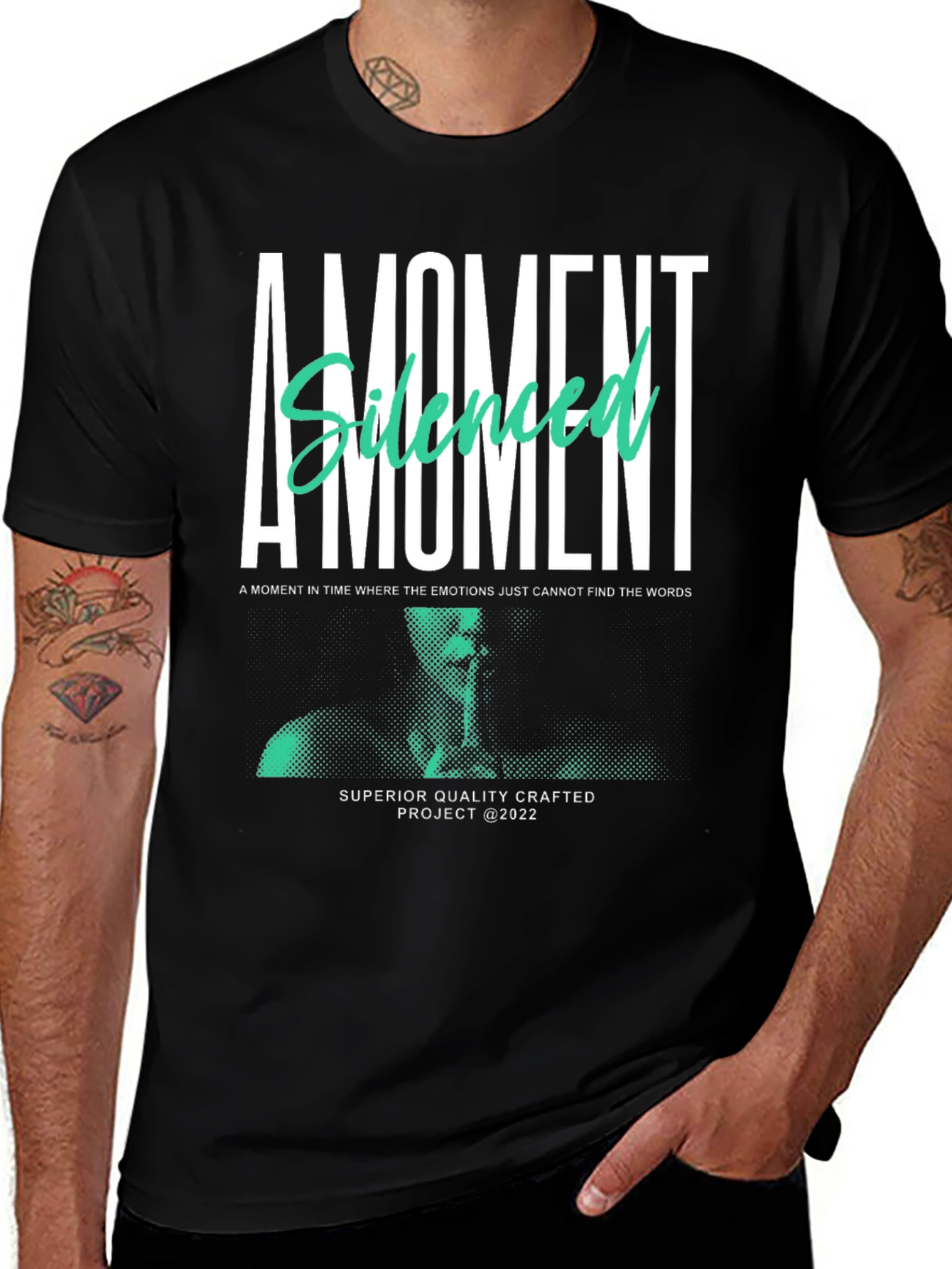 Variant 16 of A Moment Silenced Graphic T-Shirt