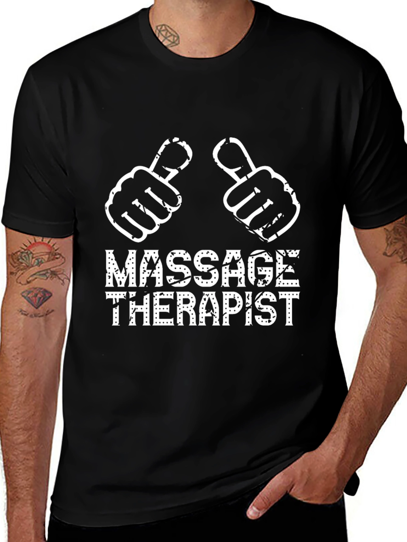Variant 18 of Massage Therapist Novelty T-Shirt - Unisex