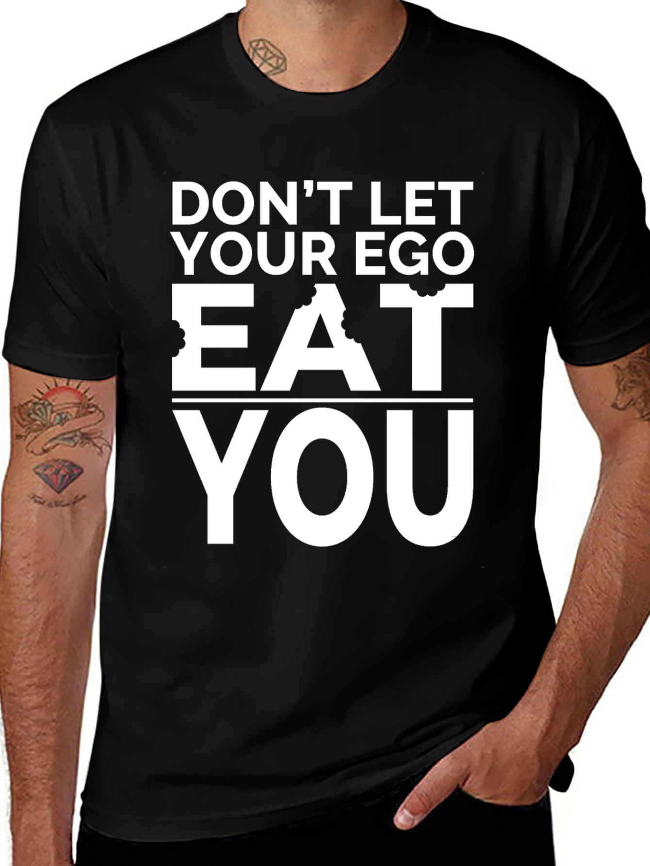Variant 3 of Don't Let Your Ego Eat You T-Shirt
