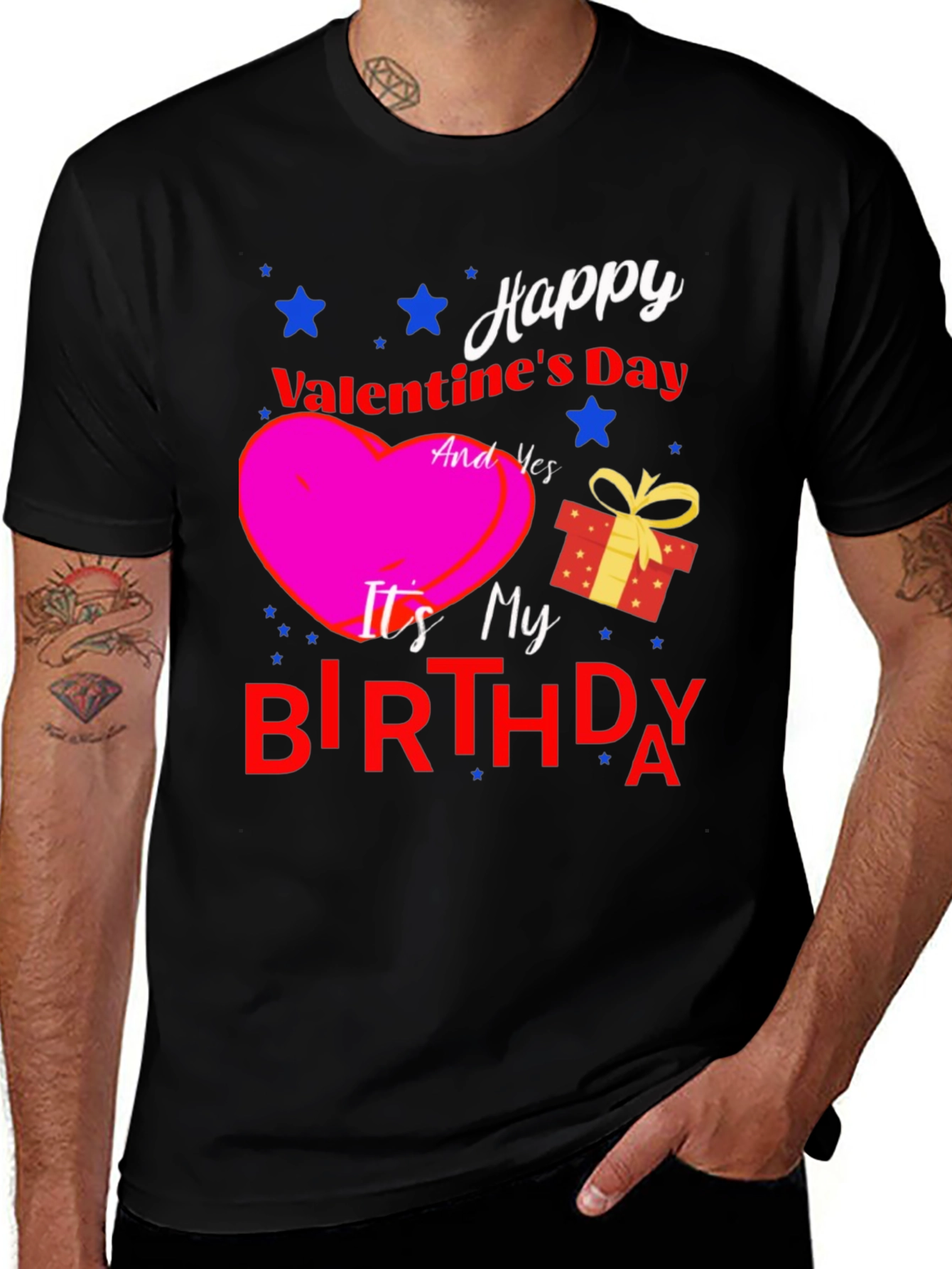 Valentine's Day Birthday T-Shirt