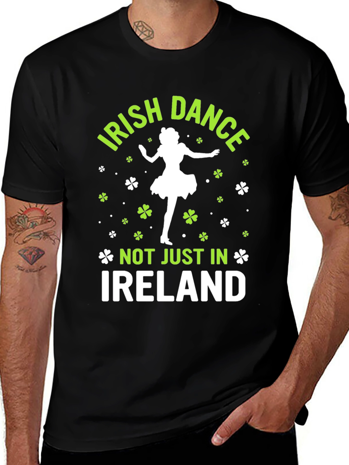Variant 6 of Irish Dance T-Shirt - Not Just in Ireland