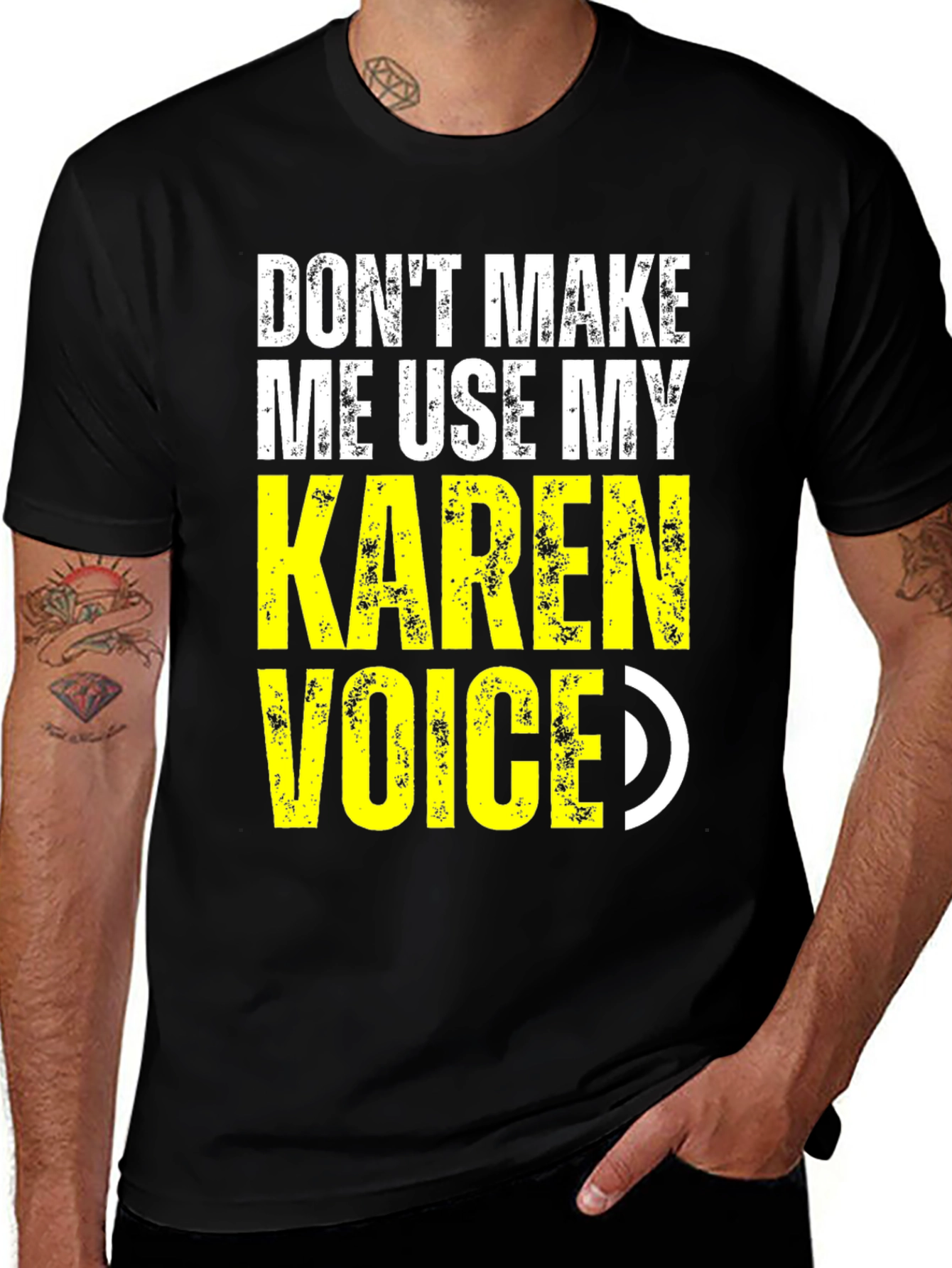 Variant 26 of Karen Voice T-Shirt - Funny Novelty Tee