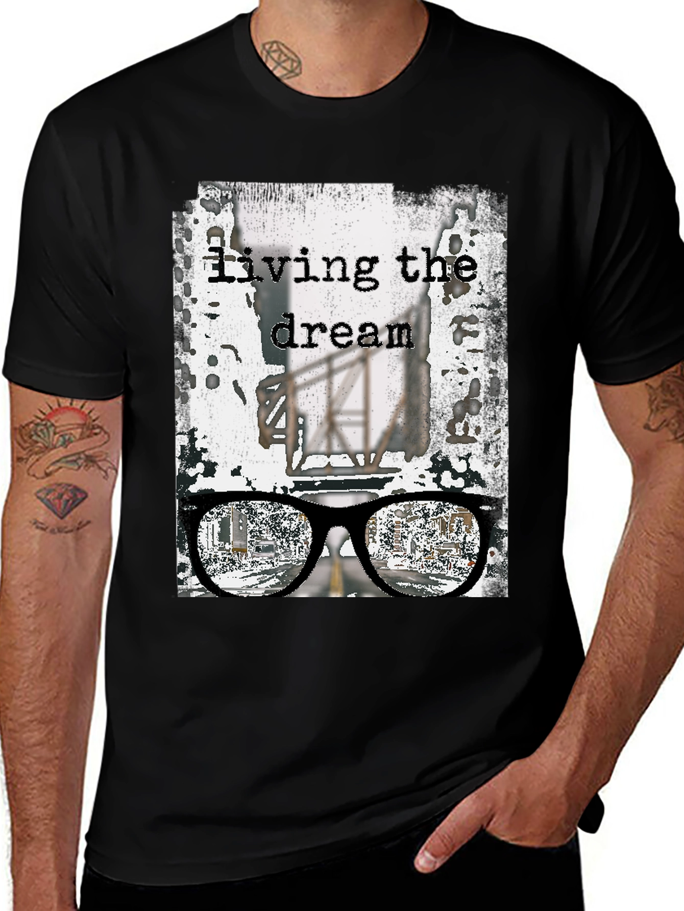 Variant 14 of Living the Dream Graphic T-Shirt