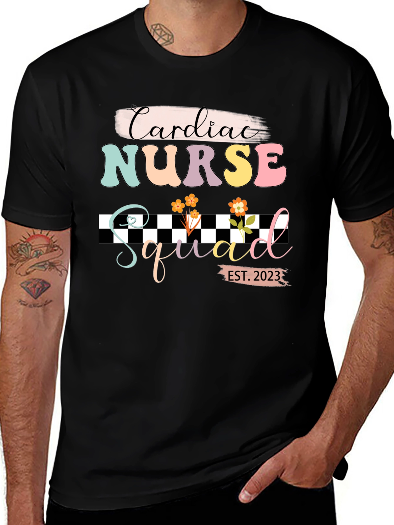 Cardiac Nurse Squad 2023 Graphic Tee