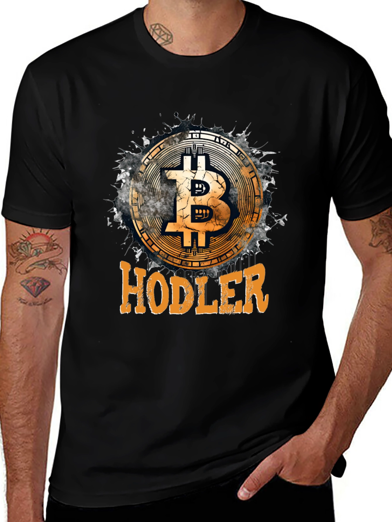 Bitcoin HODLER Crypto T-Shirt
