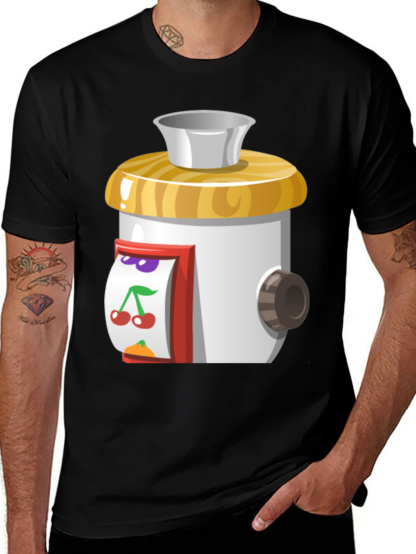 Variant 9 of Novelty Slot Machine Graphic T-Shirt